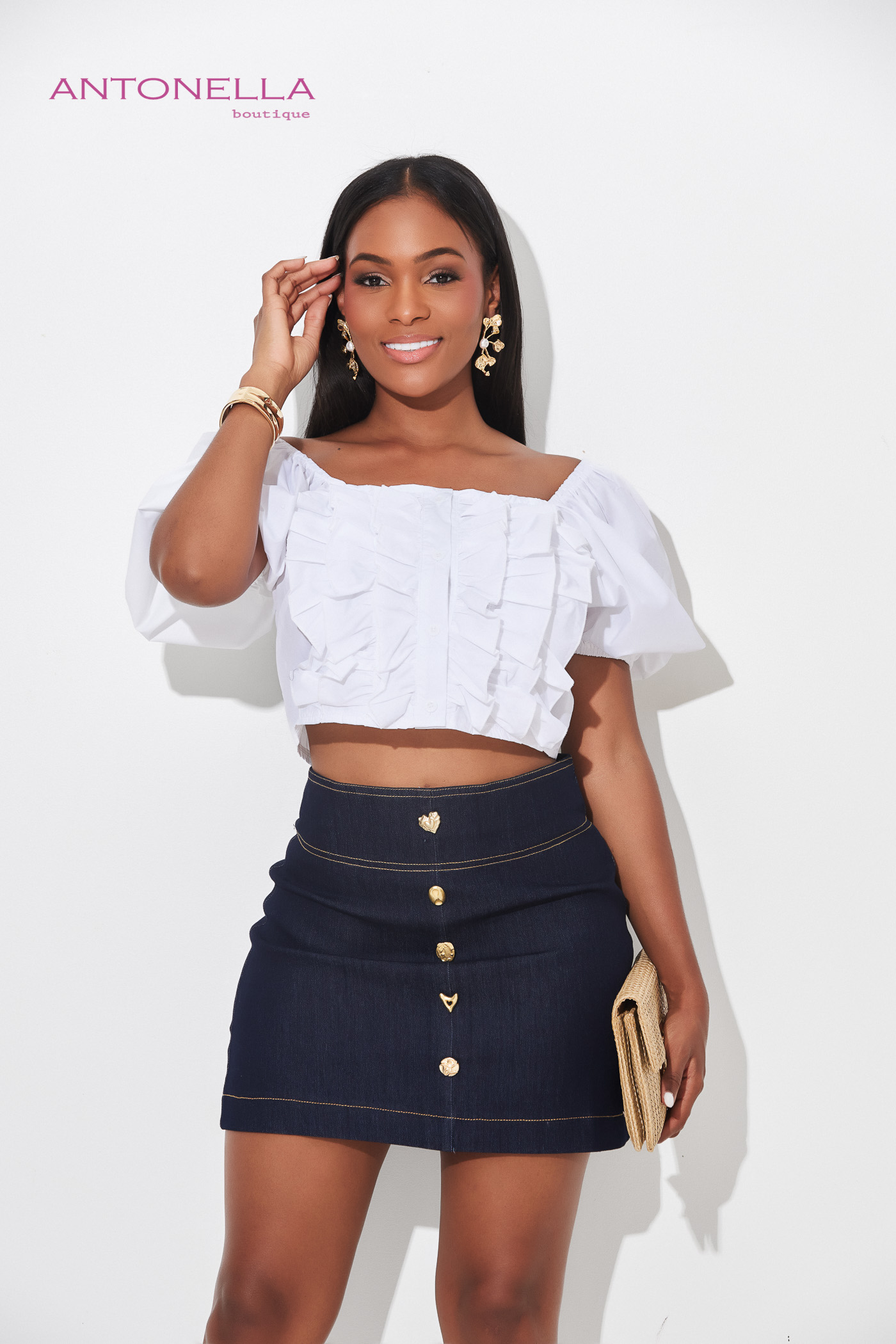 Blusa Blanca Mangas – foto 2