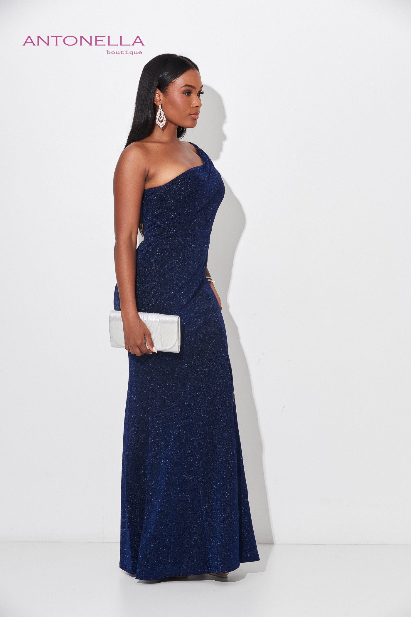 Vestido Gala Azul Marino – foto 6
