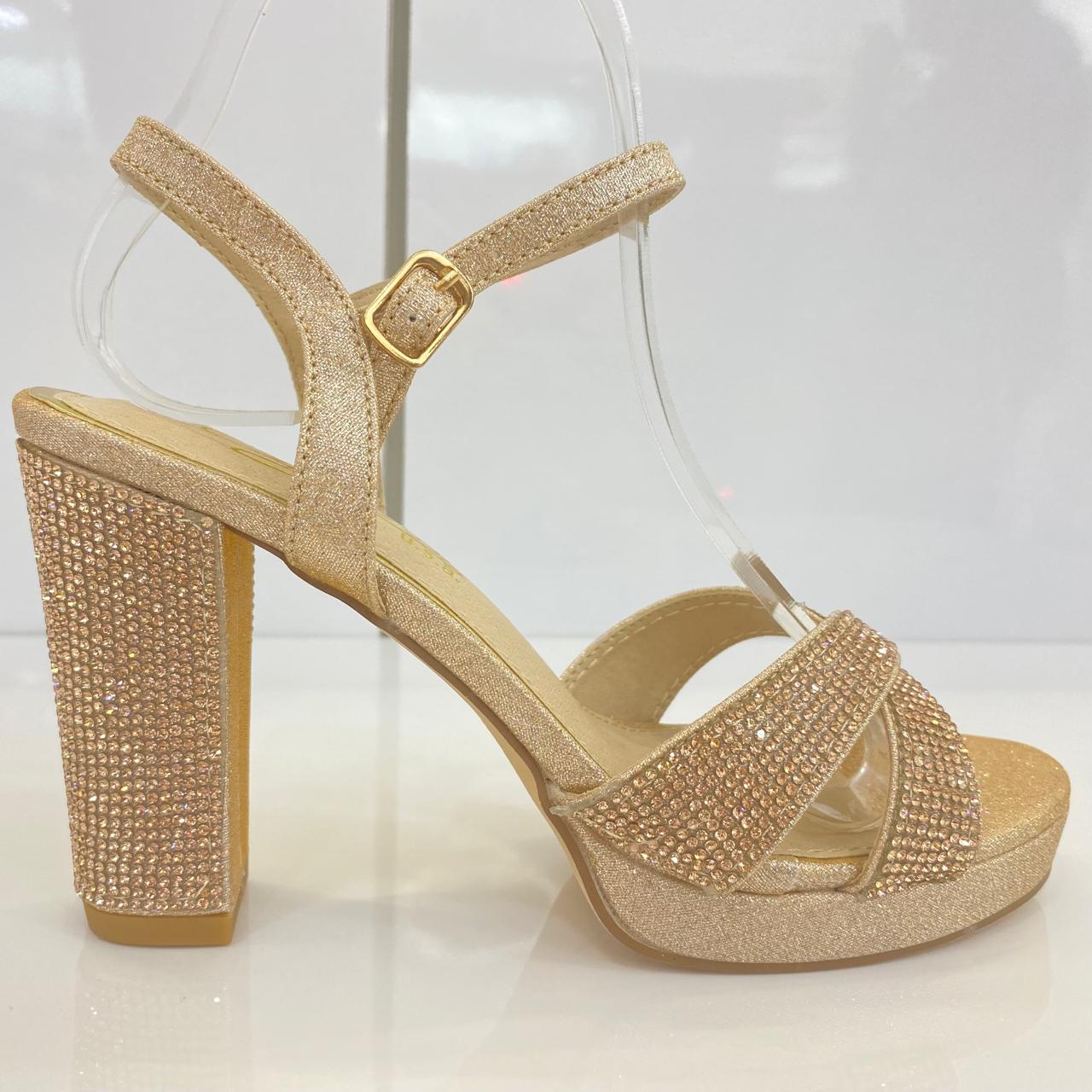 Sandalia Gala Rose Gold
