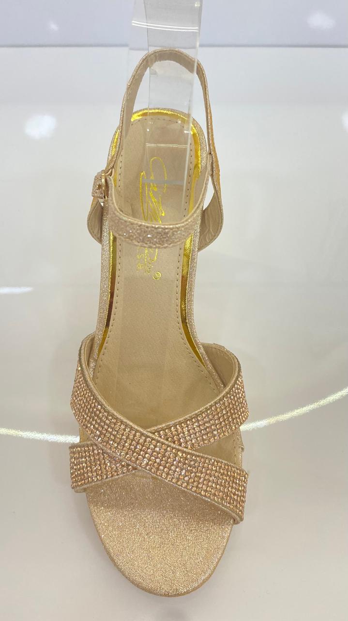 Sandalia Gala Rose Gold