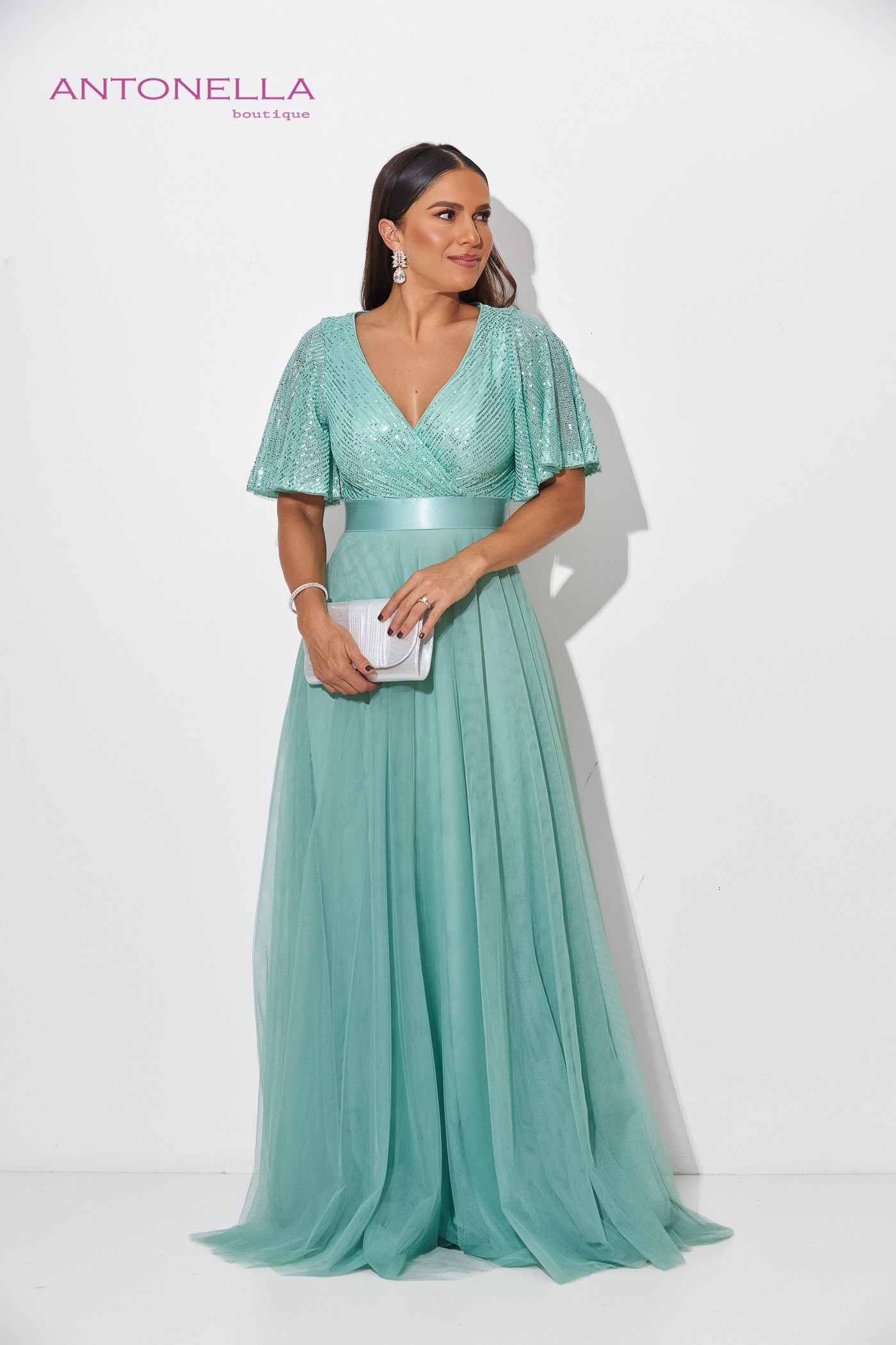 Vestido Gala Menta – foto 2