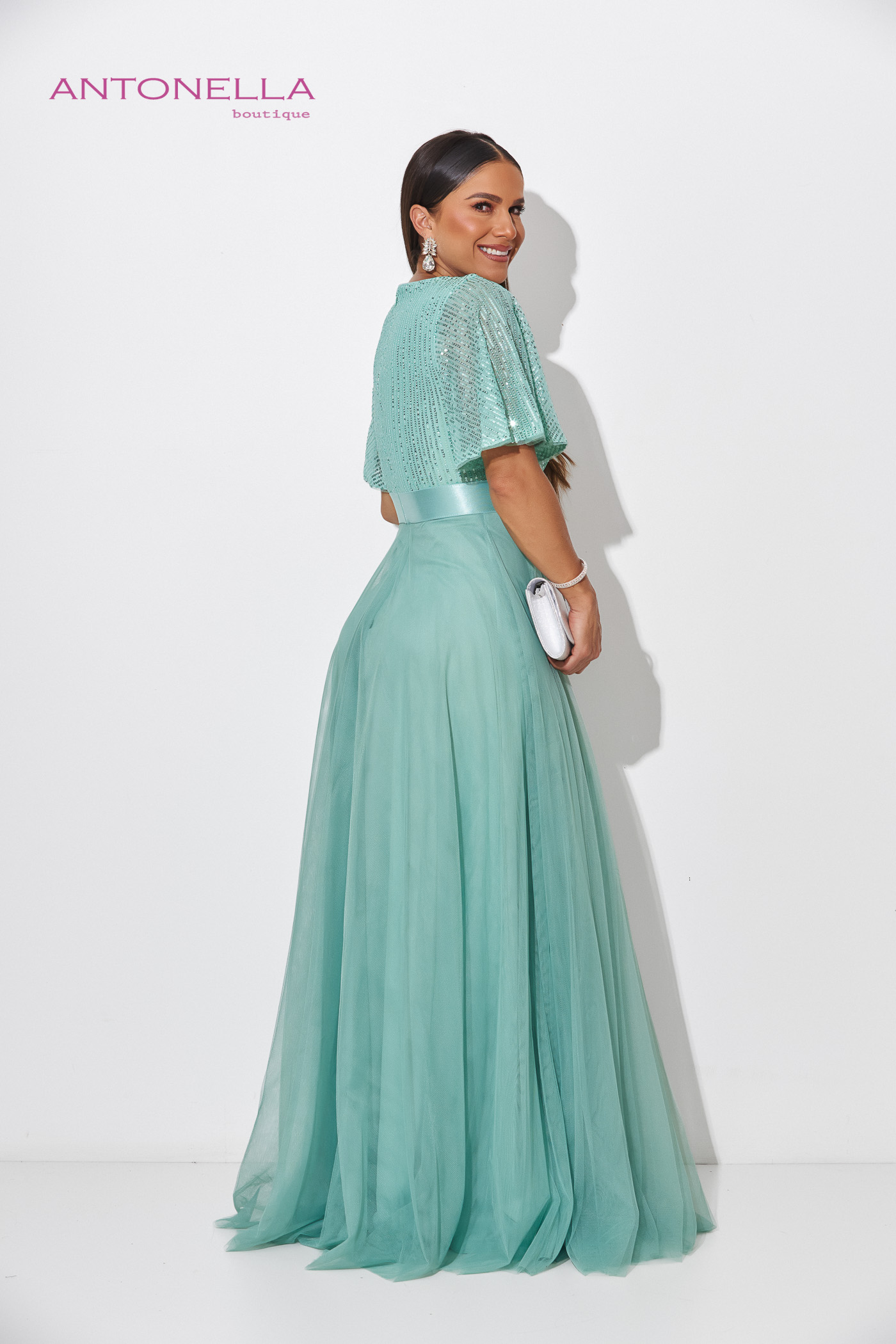 Vestido Gala Menta – foto 3