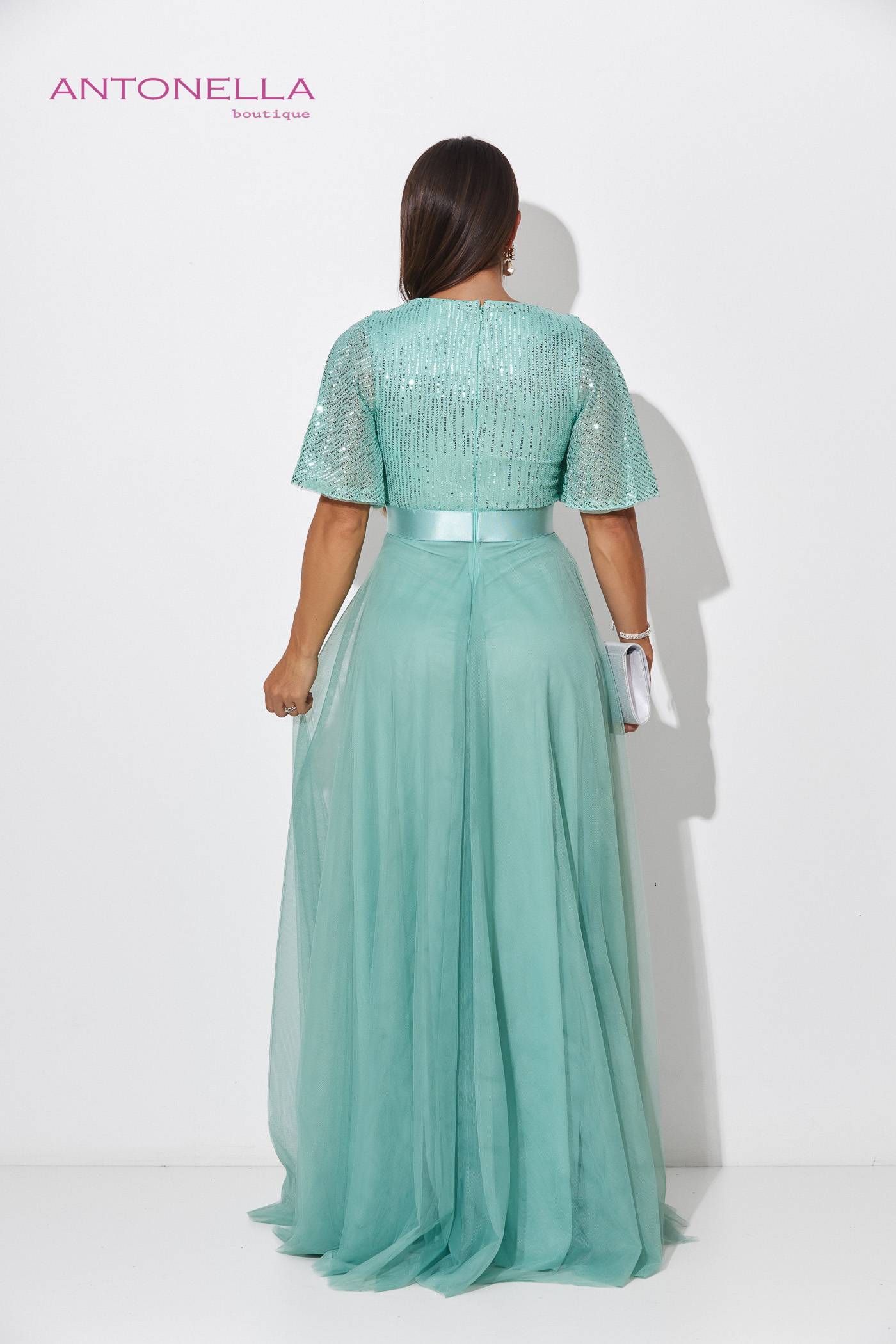 Vestido Gala Menta – foto 4
