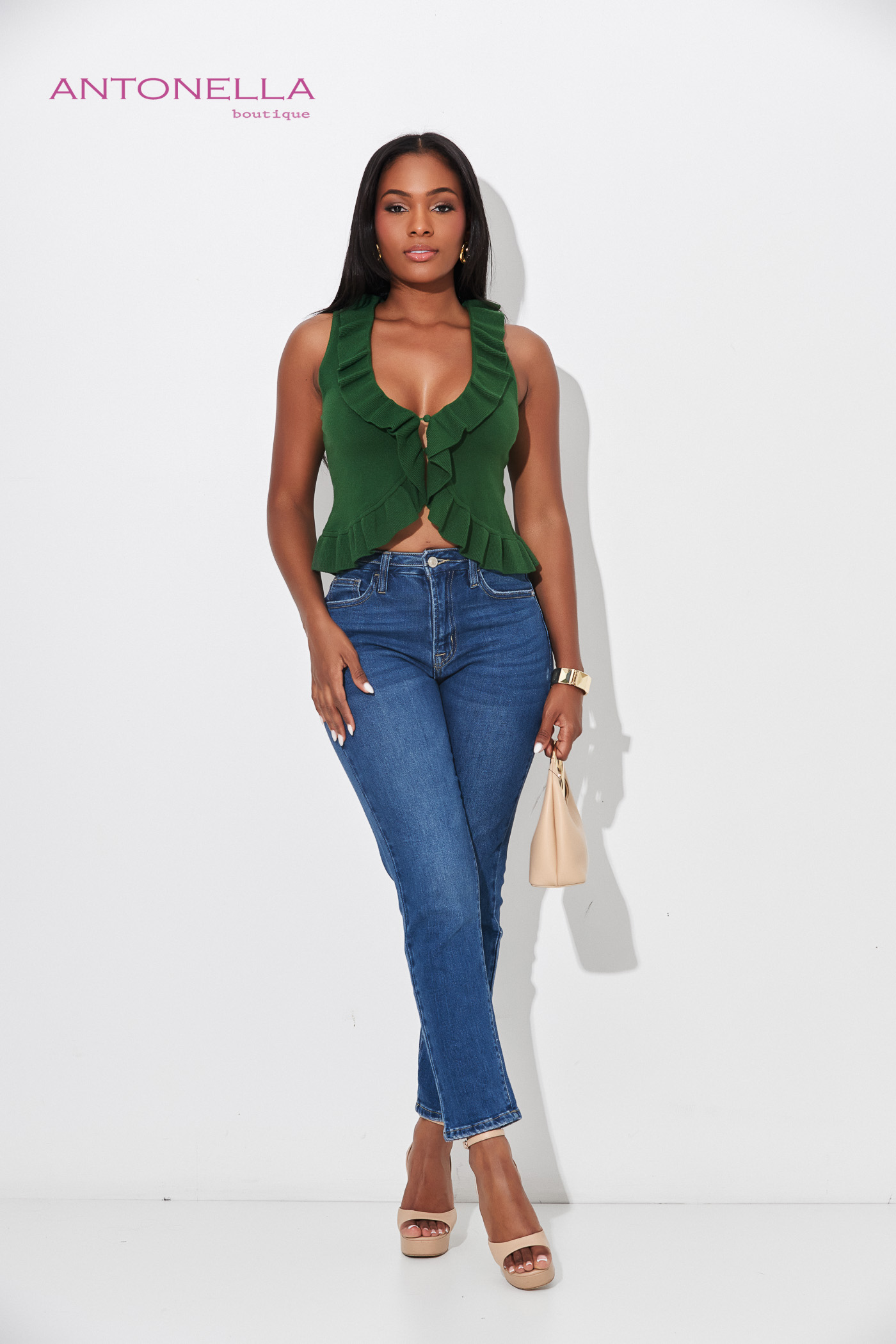 Blusa Verde Esmeralda