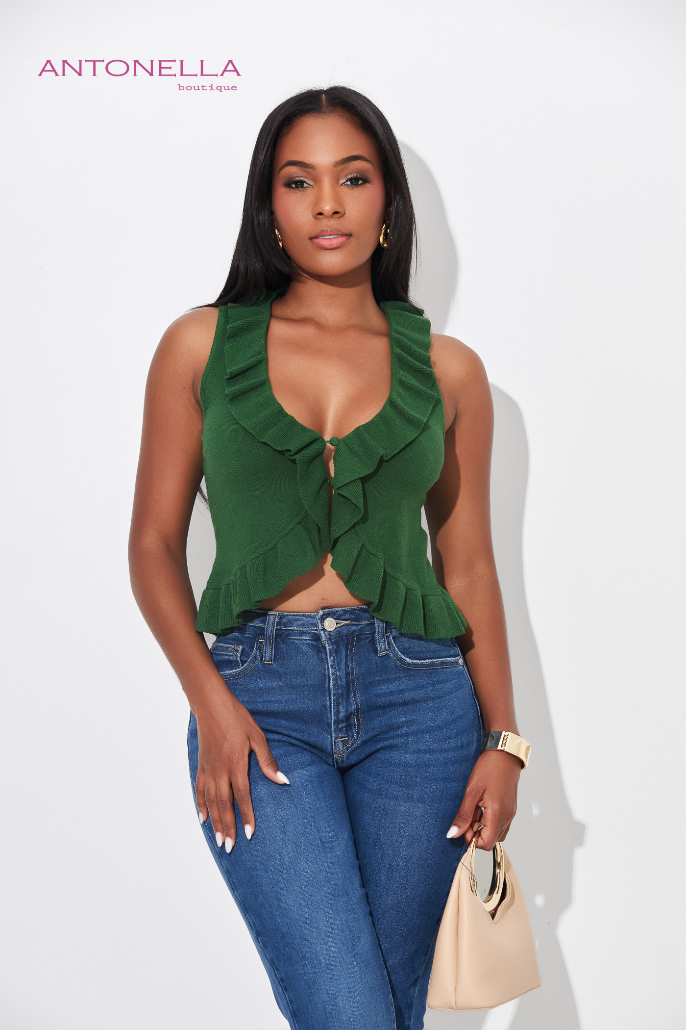 Blusa Verde Esmeralda