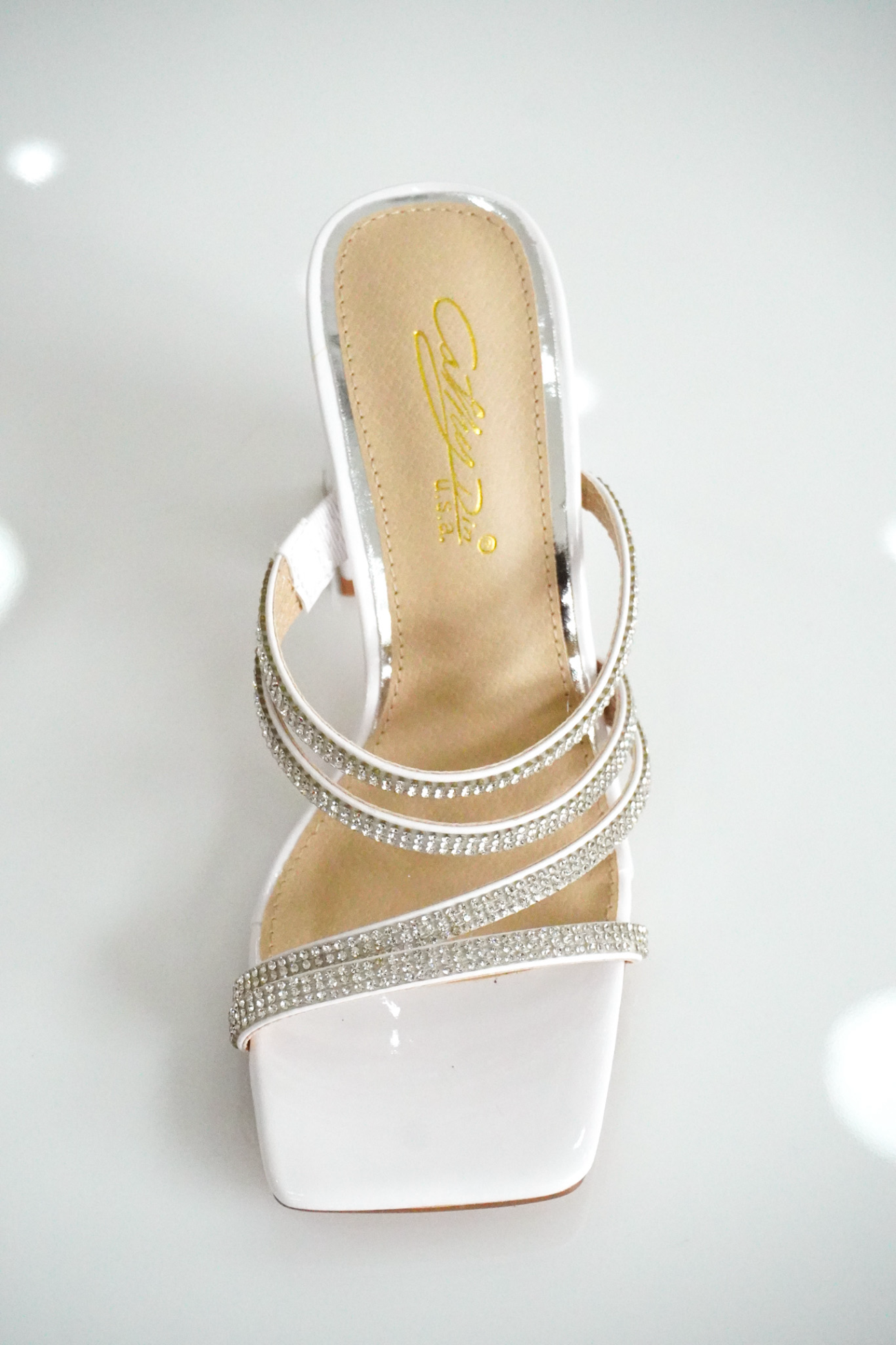 Sandalia De Fiesta White
