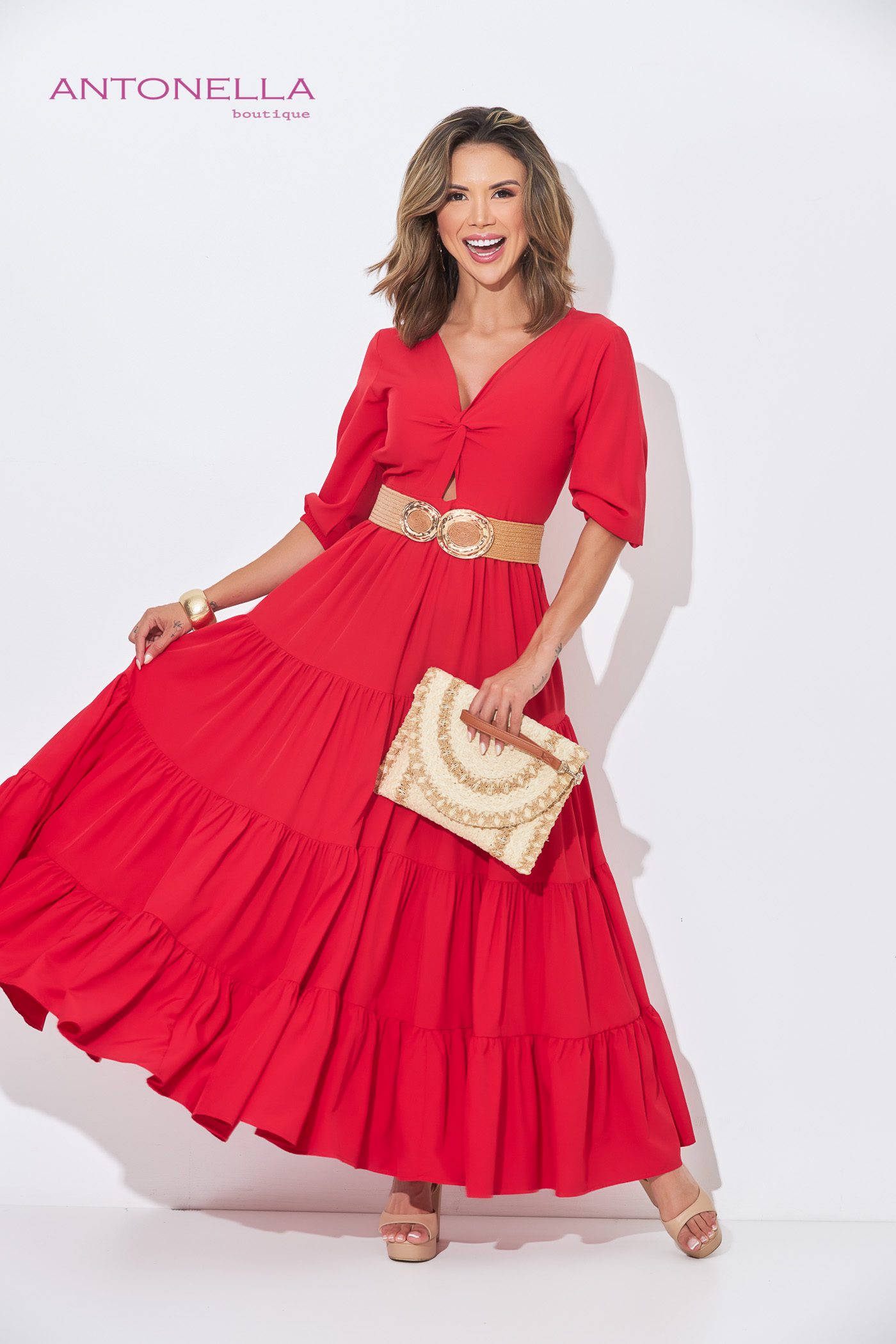 Vestido Largo Rojo – foto 2