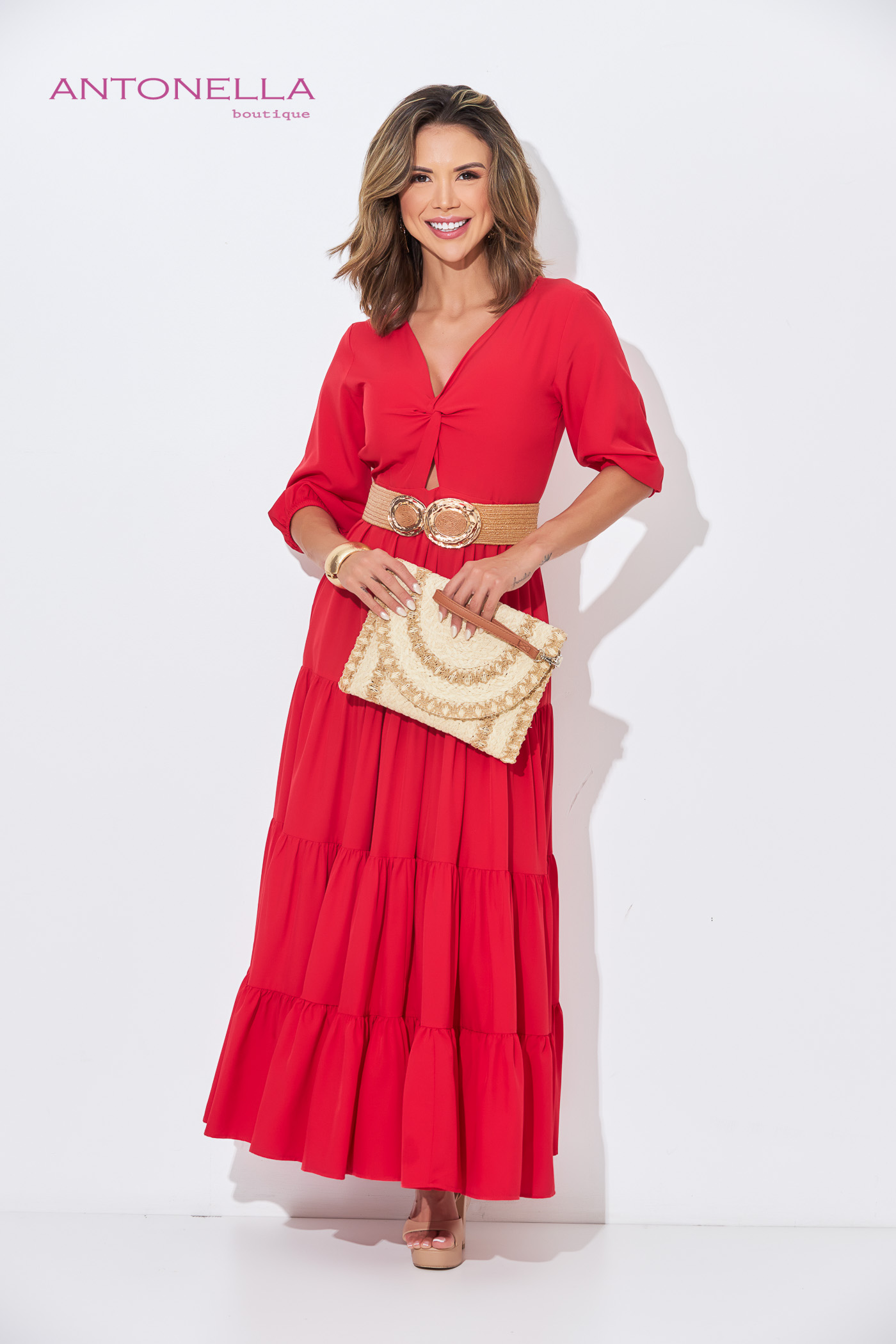 Vestido Largo Rojo – foto 3