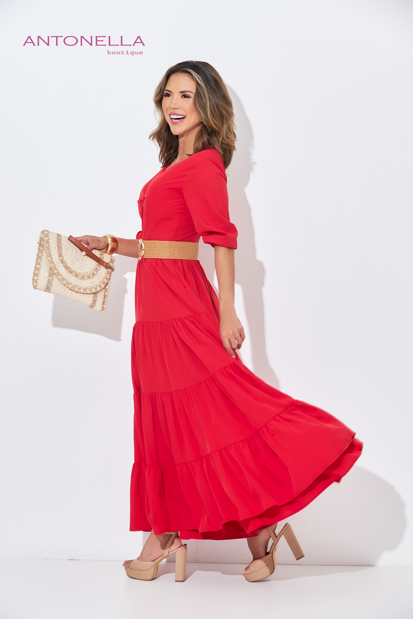 Vestido Largo Rojo – foto 5