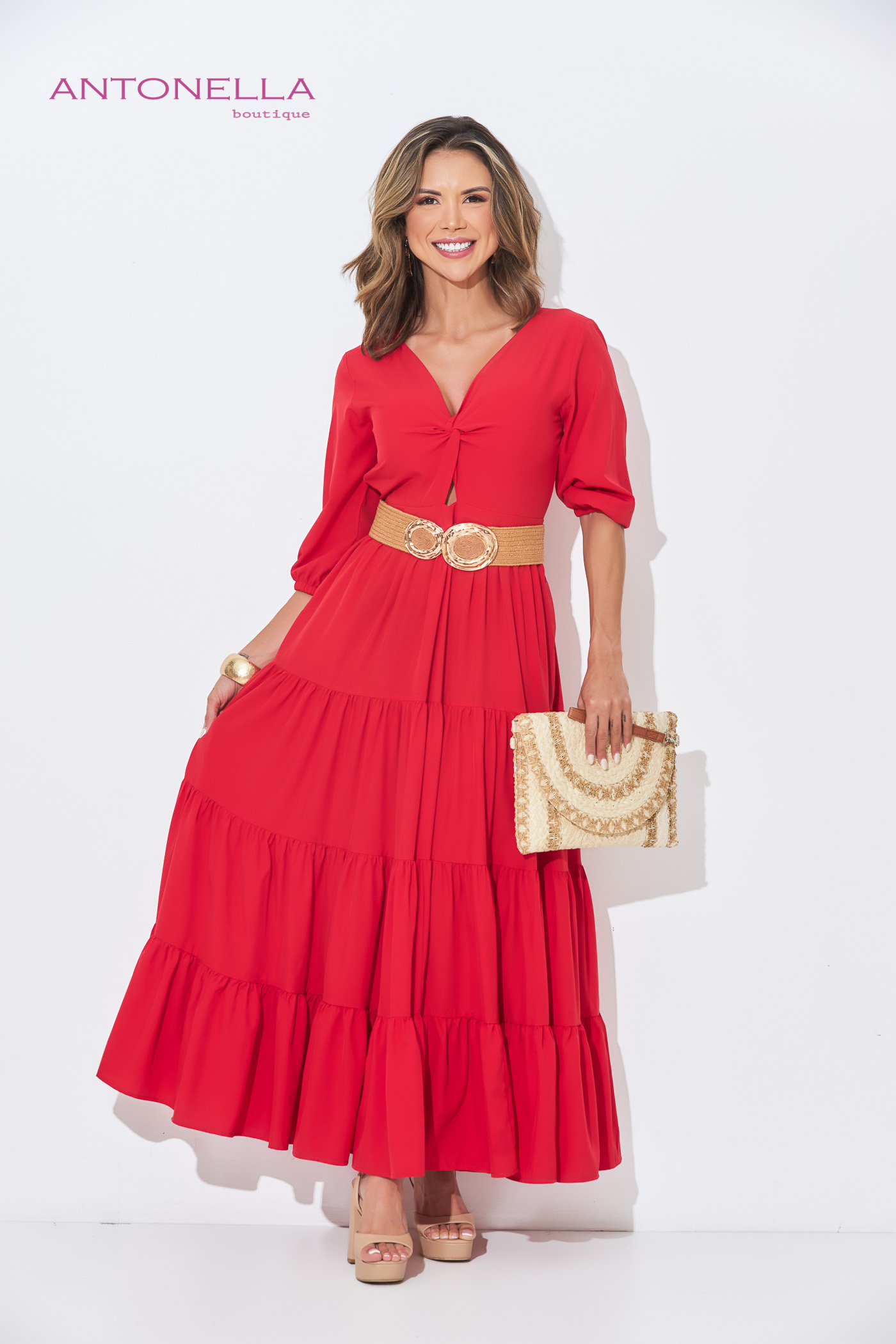 Vestido Largo Rojo – foto 6