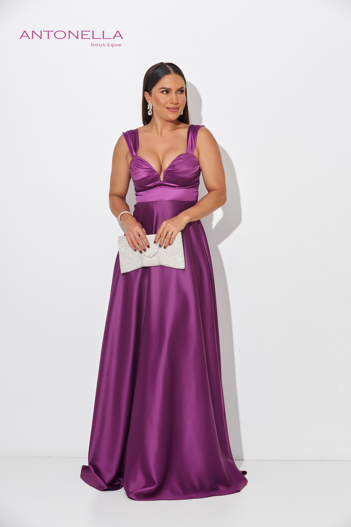Vestido Gala Magenta – foto 1