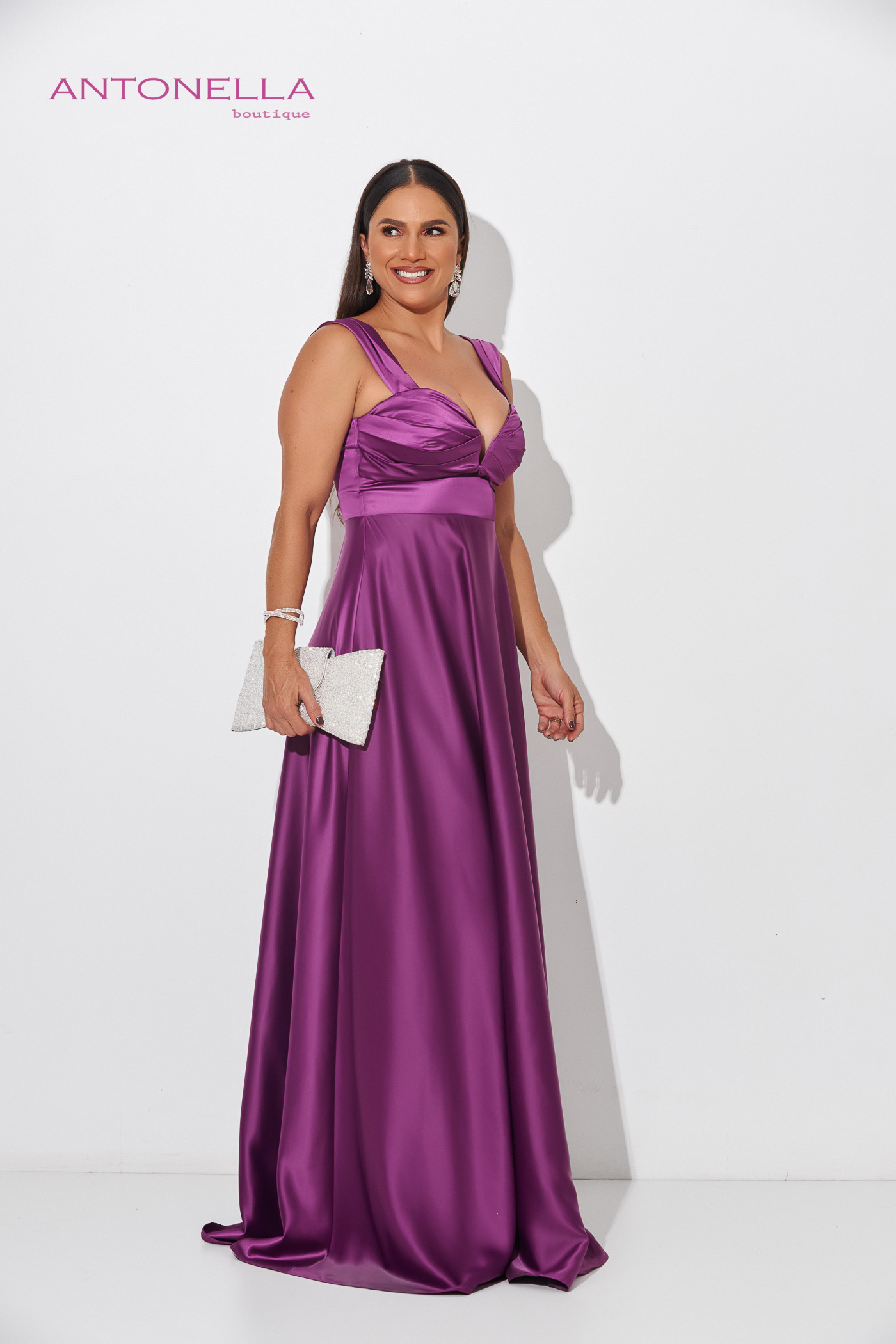 Vestido Gala Magenta – foto 3