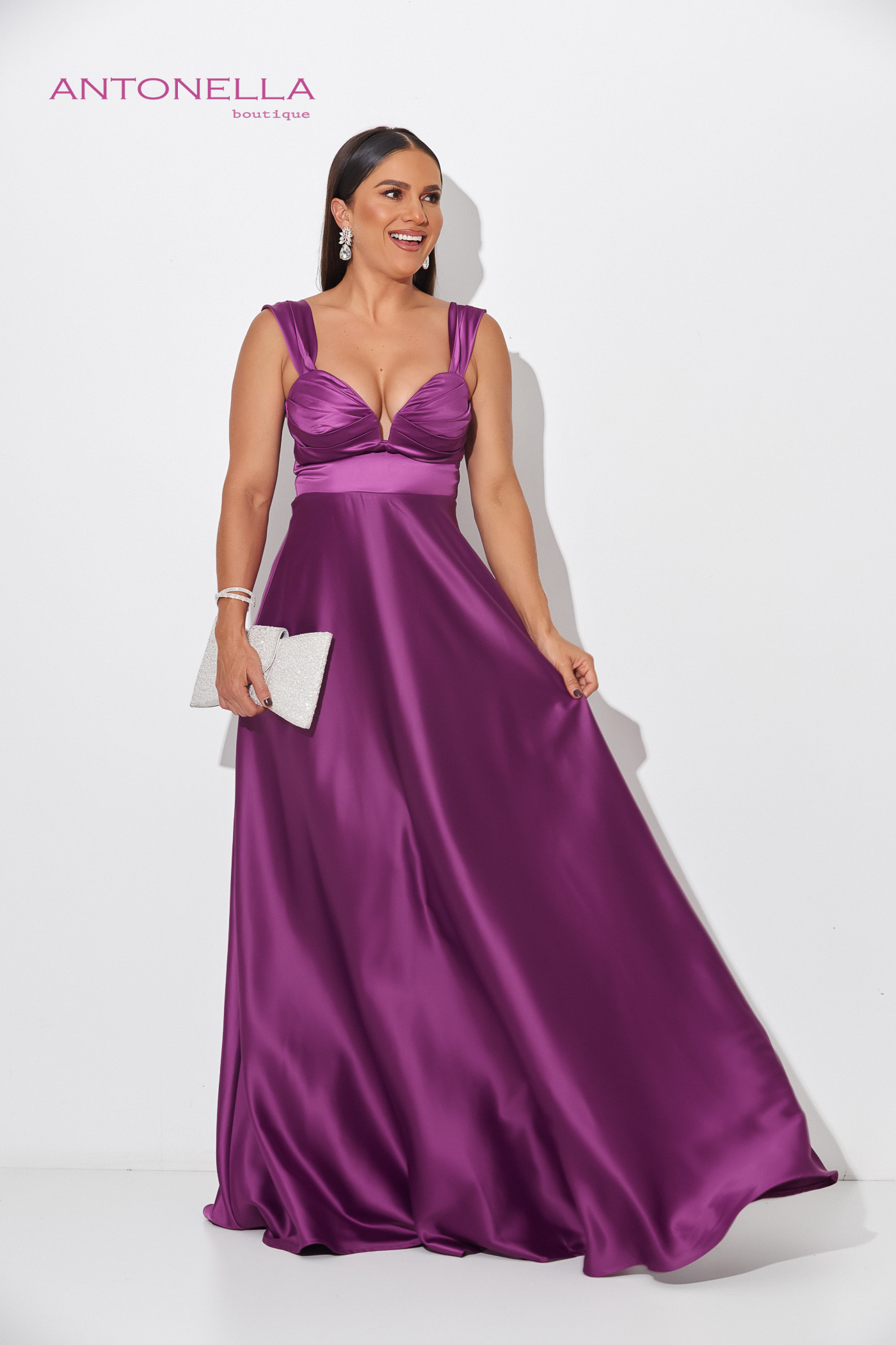 Vestido Gala Magenta – foto 6