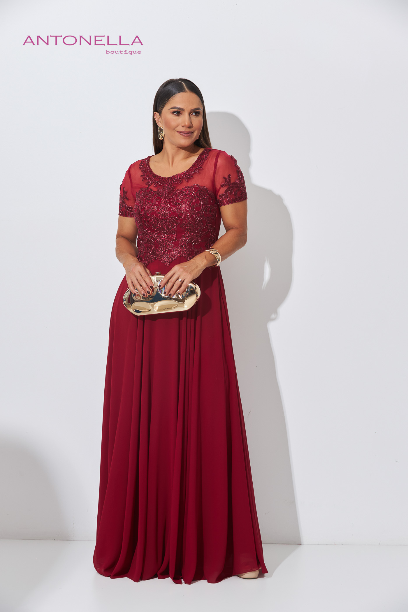 Vestido Gala Vino – foto 2