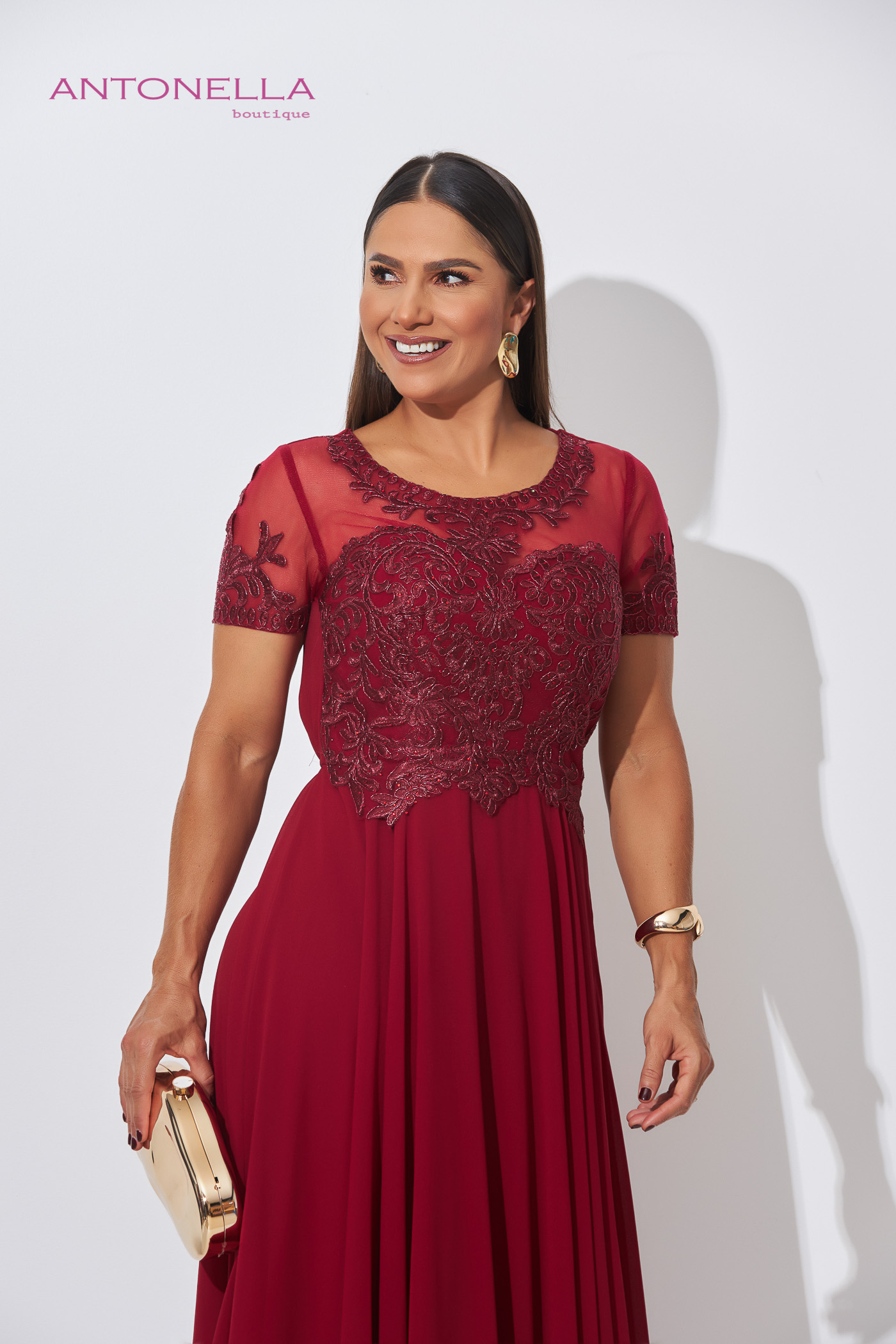 Vestido Gala Vino – foto 3