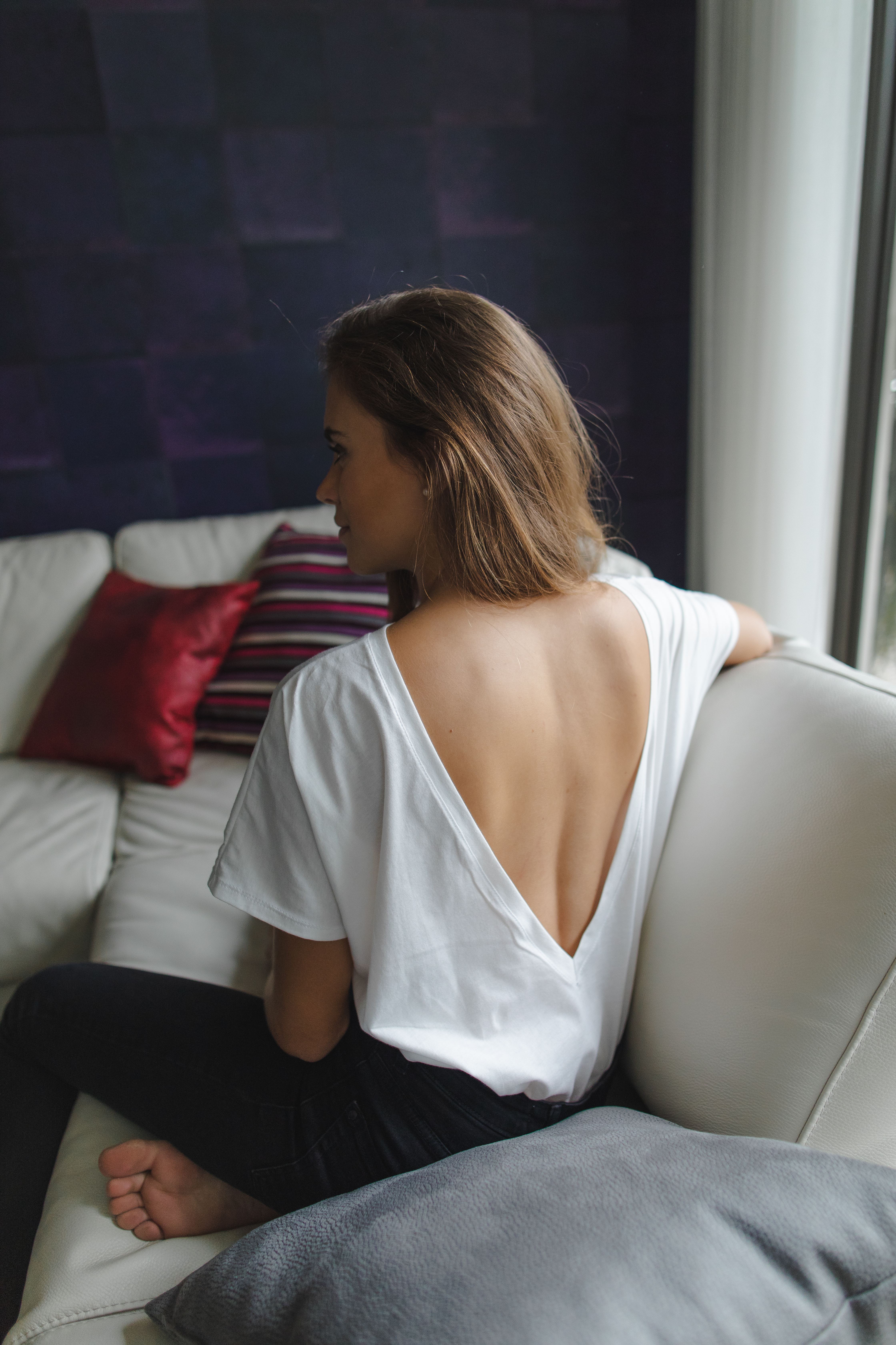 Deep V blanco – foto 2