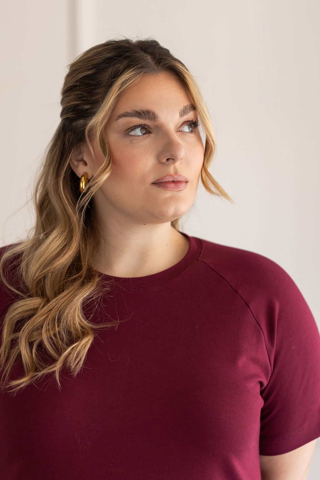 Maxi vestido vino