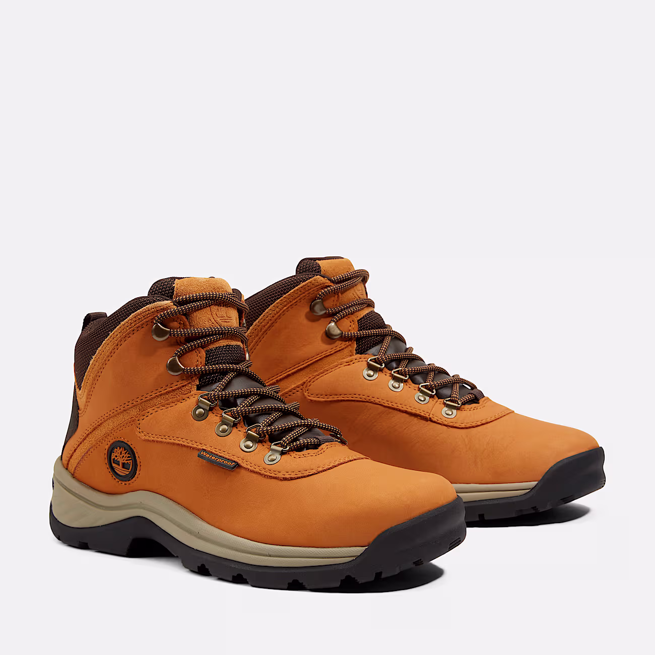 TENIS MASCULINO TIMBERLAND WHITE LEDGE WATERPROOF MID