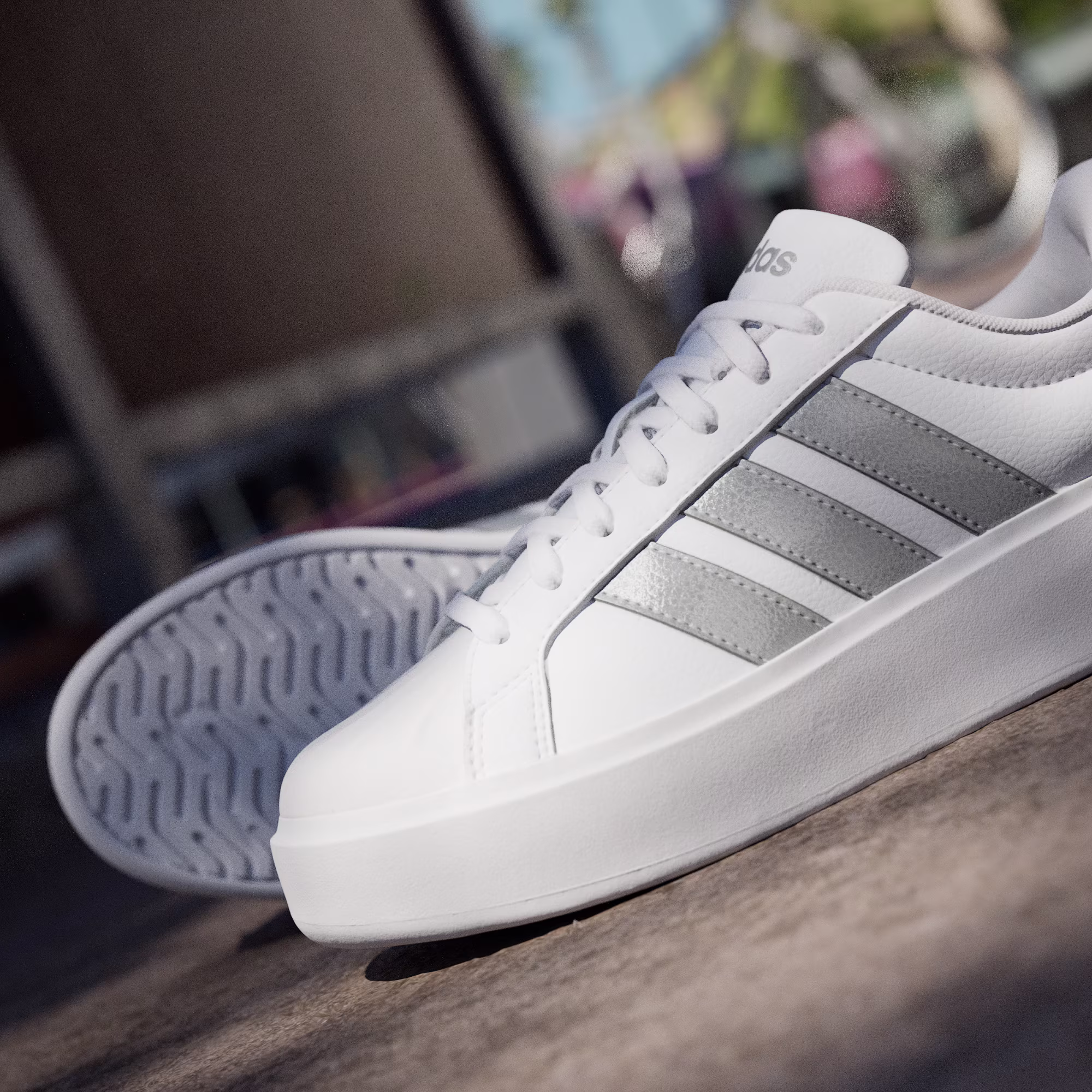 TENIS FEMENINO ADIDAS STREETTALK BOLD – foto 9