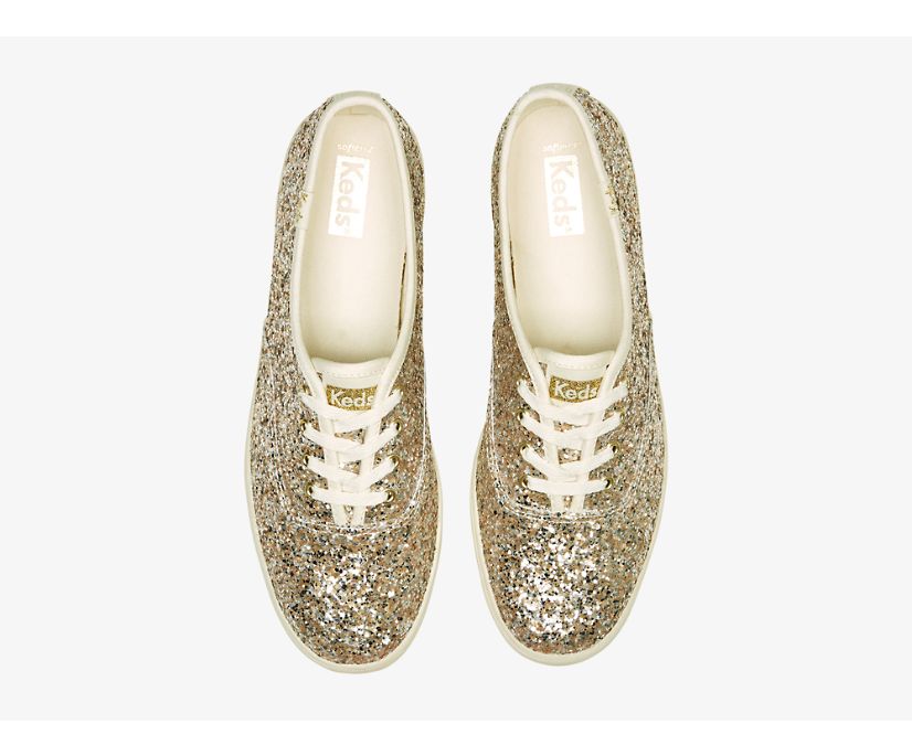 TENIS FEMENINO KEDS CHAMPION GLITTER CEL – foto 2