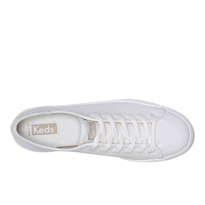 TENIS FEMENINO KEDS TRIPLE KICK LEATHER PEARLIZED – foto 3