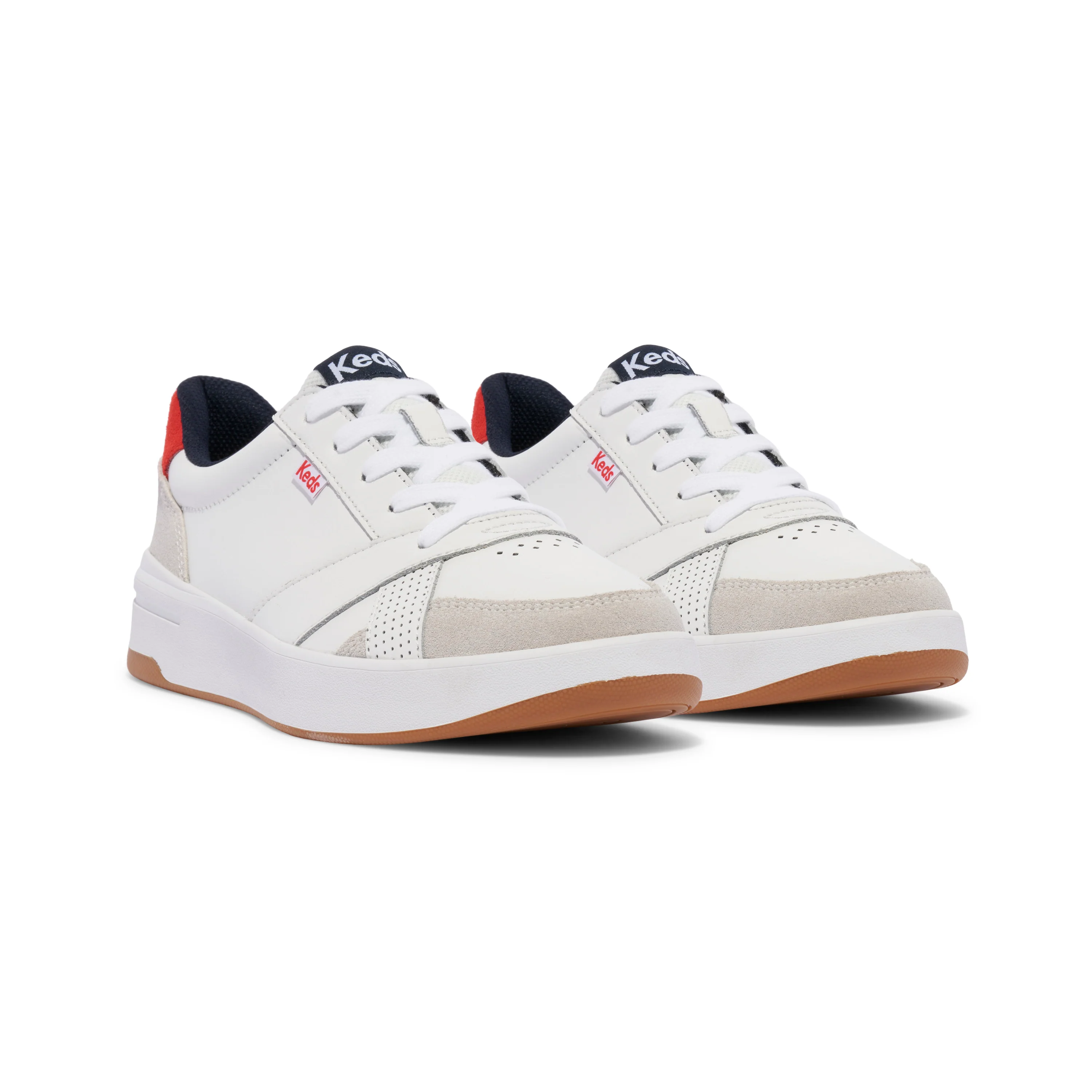 Cachos: TENIS KEDS THE COURT LEATHER/SUEDE FEMENINO
