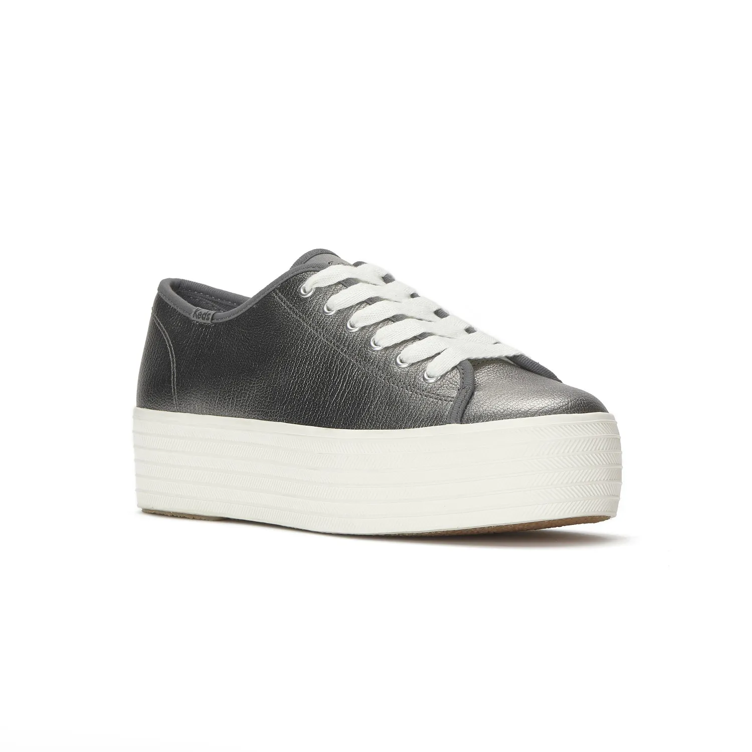 TENIS FEMENINO KEDS TRIPLE UP METALLIC LEATHER