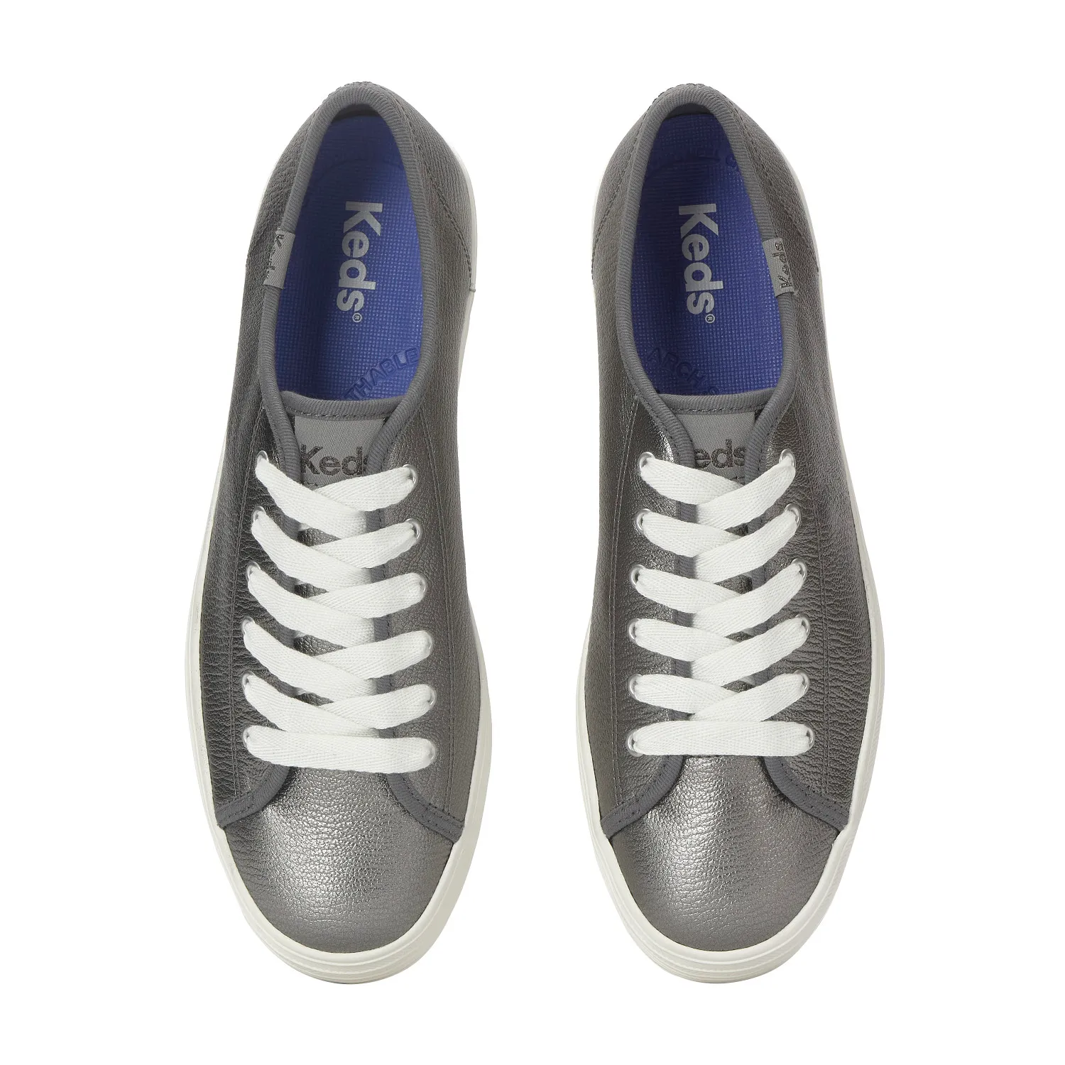 TENIS FEMENINO KEDS TRIPLE UP METALLIC LEATHER – foto 3