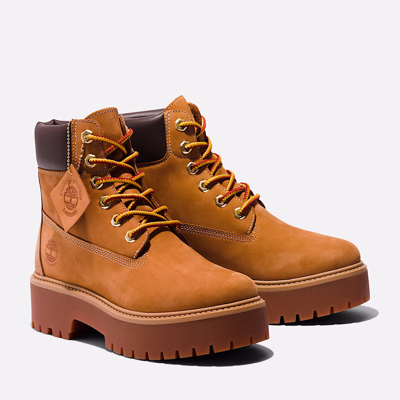ZAPATOS FEMENINO TIMBERLAND STONE STREET-6 INCH LACE UP WATERPROOF