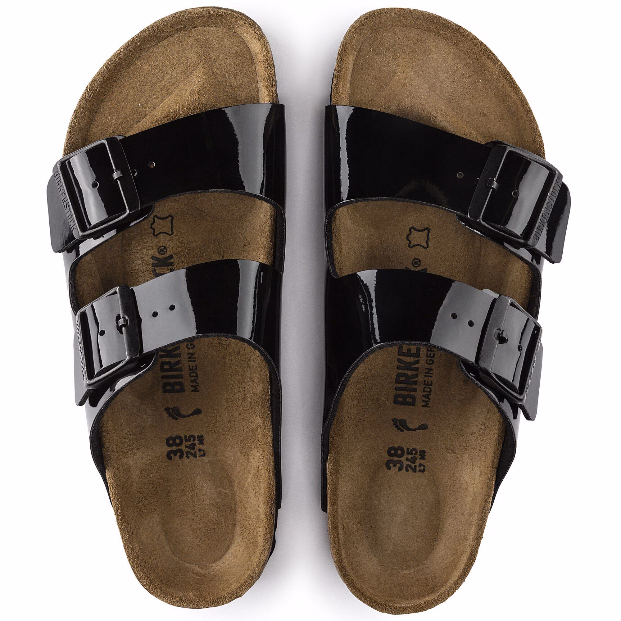SANDALIAS UNISEX BIRKENSTOCK ARIZONA BF PATENT – foto 2