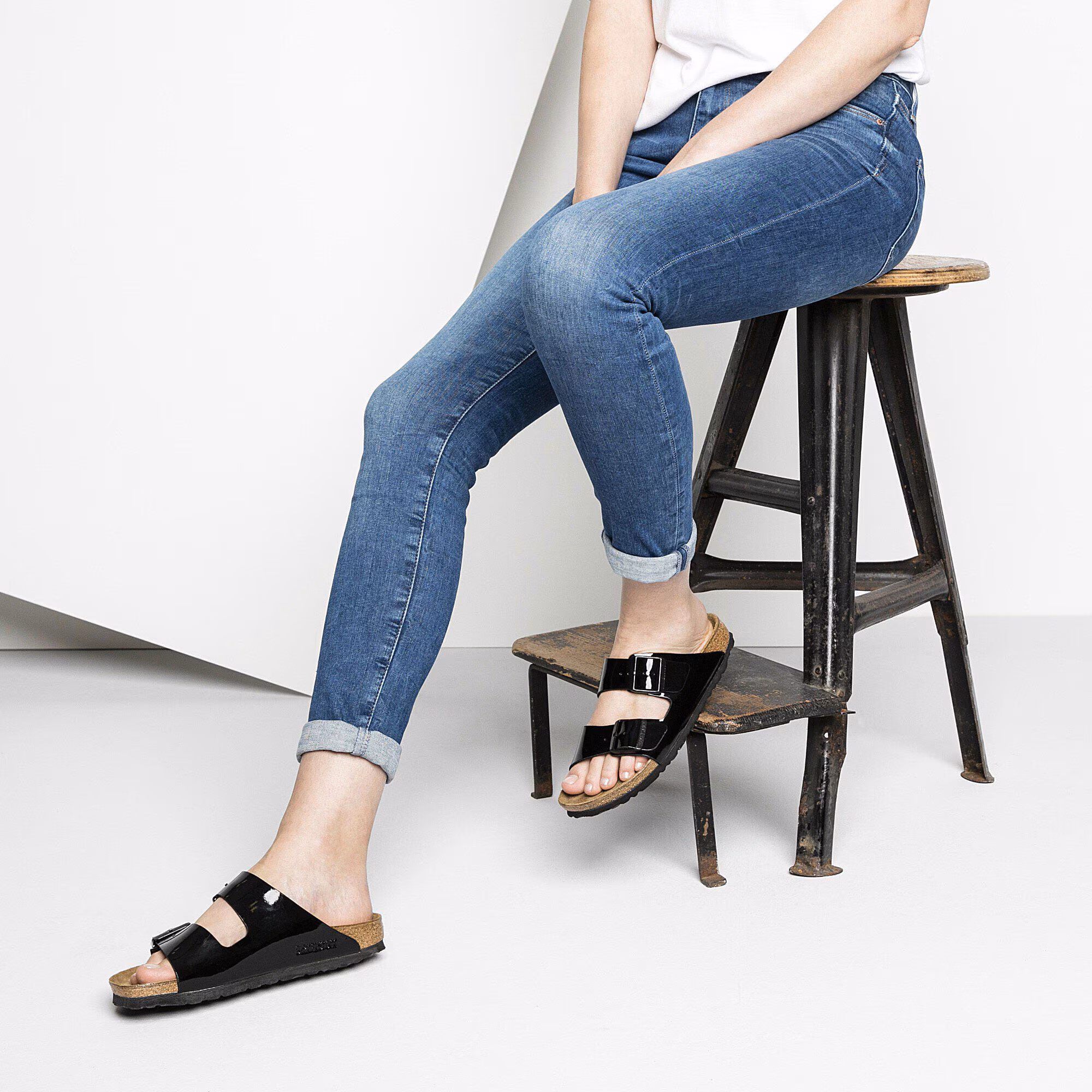 SANDALIAS UNISEX BIRKENSTOCK ARIZONA BF PATENT – foto 9