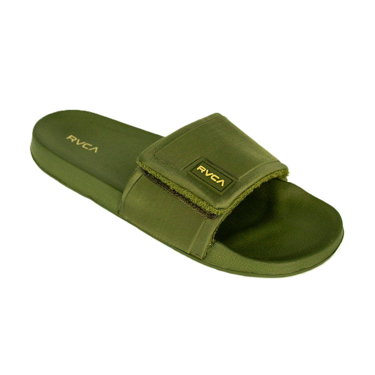 SANDALIAS MASCULINO RVCA VELCRO LOGO SLIDE