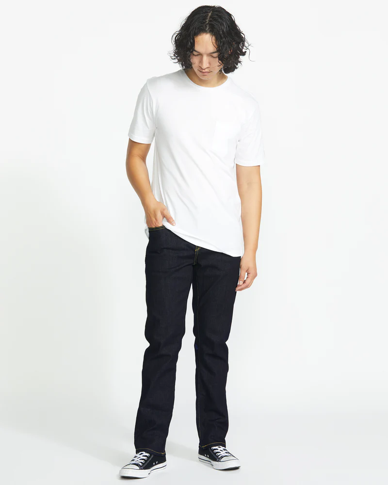 PANTALON MASCULINO VOLCOM SOLVER DENIM – foto 5