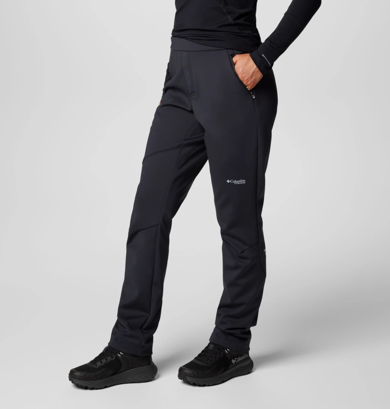 PANTALON FEMENINO COLUMBIA VAST CANYONHIGH-RISE SOFTSHELL – foto 4