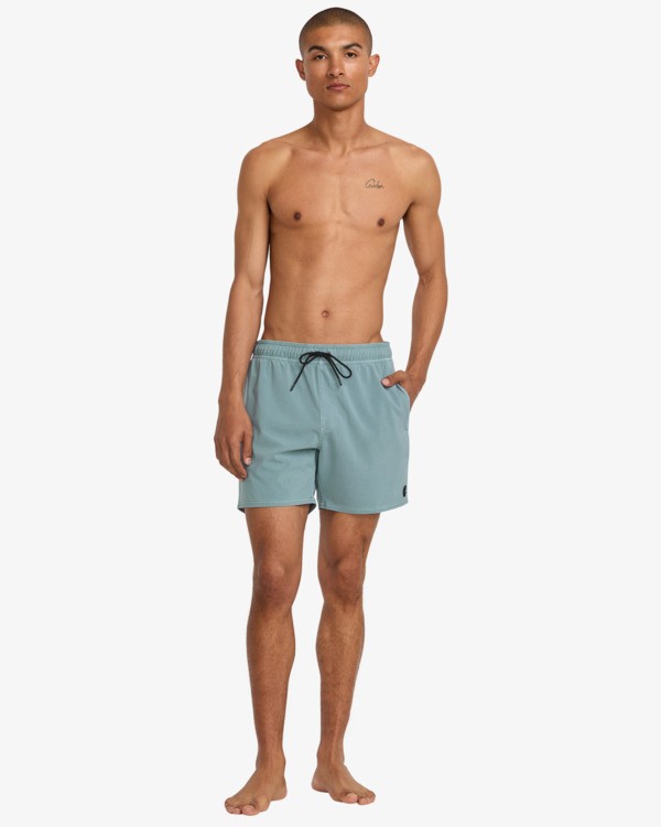 SHORT MASCULINO RVCA VA PIGMENT ELASTIC 16 – foto 4