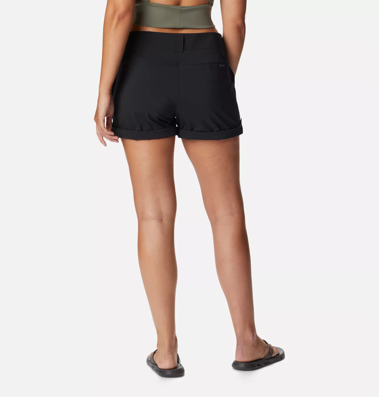 SHORT FEMENINO COLUMBIA SILVER RIDGE UTILITY