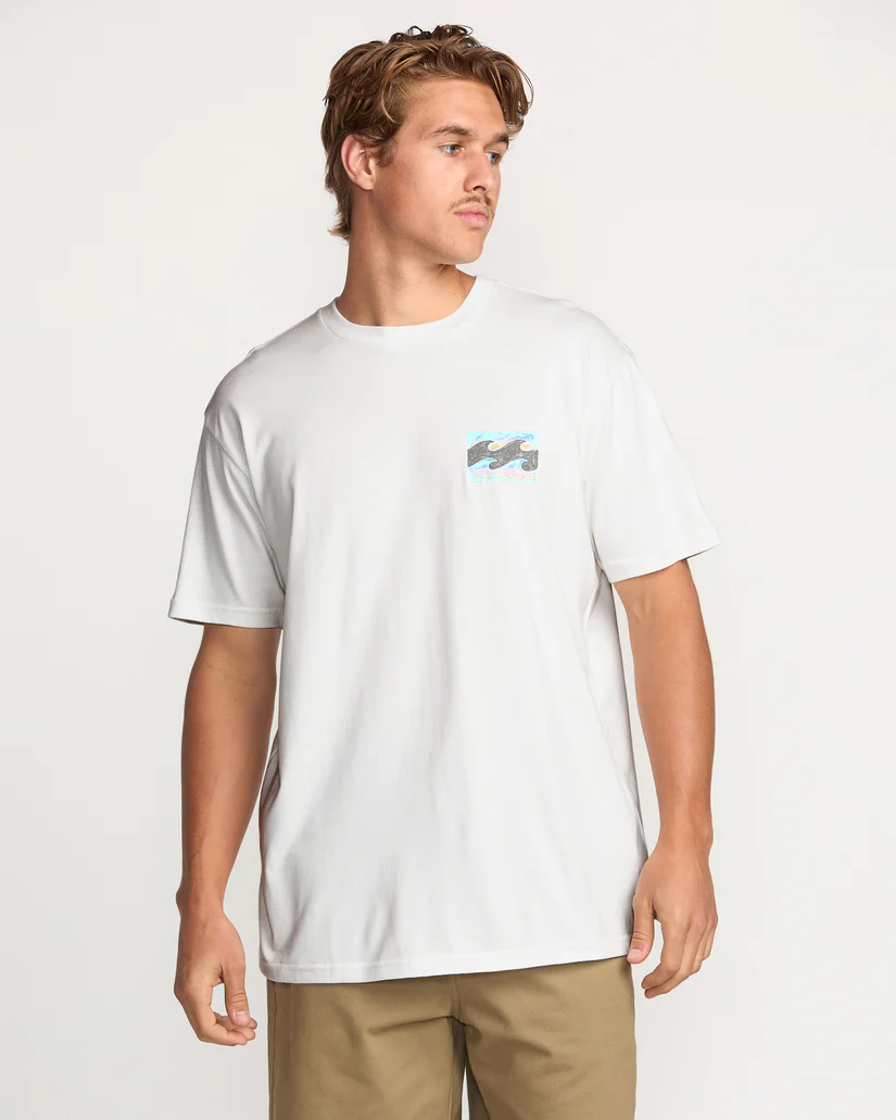 CAMISETA MASCULINO BILLABONG CRAYON WAVE PREMIUM
