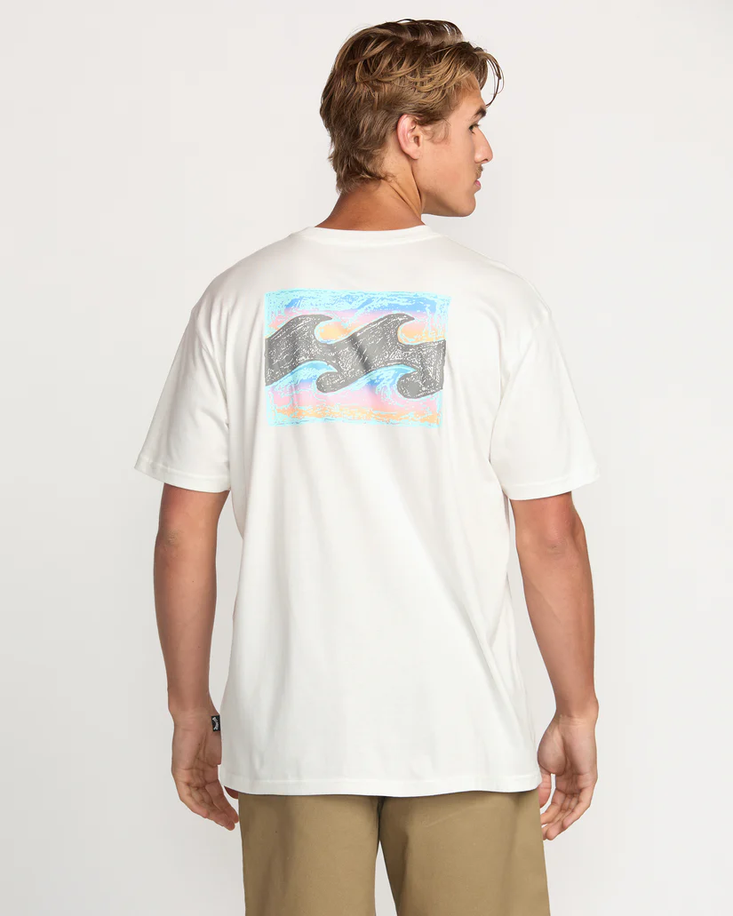 CAMISETA MASCULINO BILLABONG CRAYON WAVE PREMIUM
