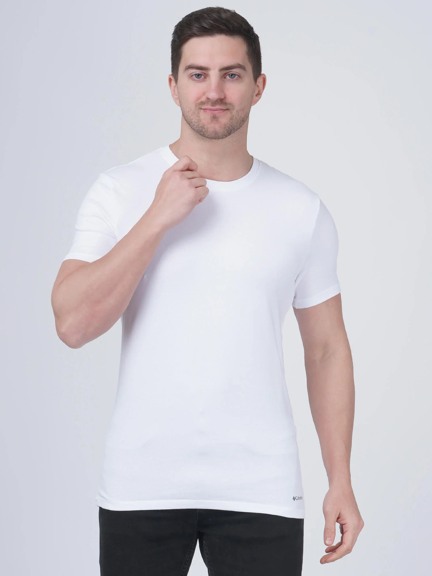 CAMISETA MASCULINO COLUMBIA COTTON CREW-NECK FIT 3 PACK SOLID – foto 2