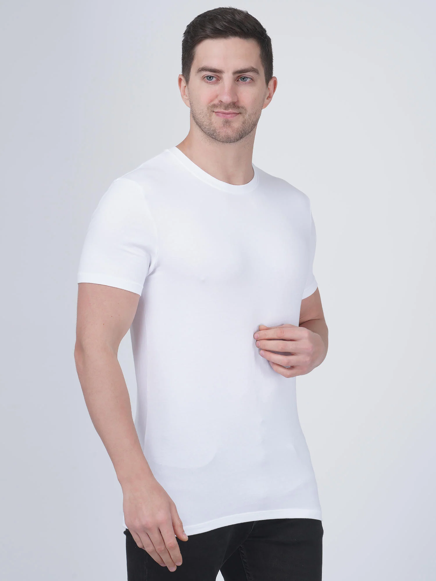 CAMISETA MASCULINO COLUMBIA COTTON CREW-NECK FIT 3 PACK SOLID – foto 3