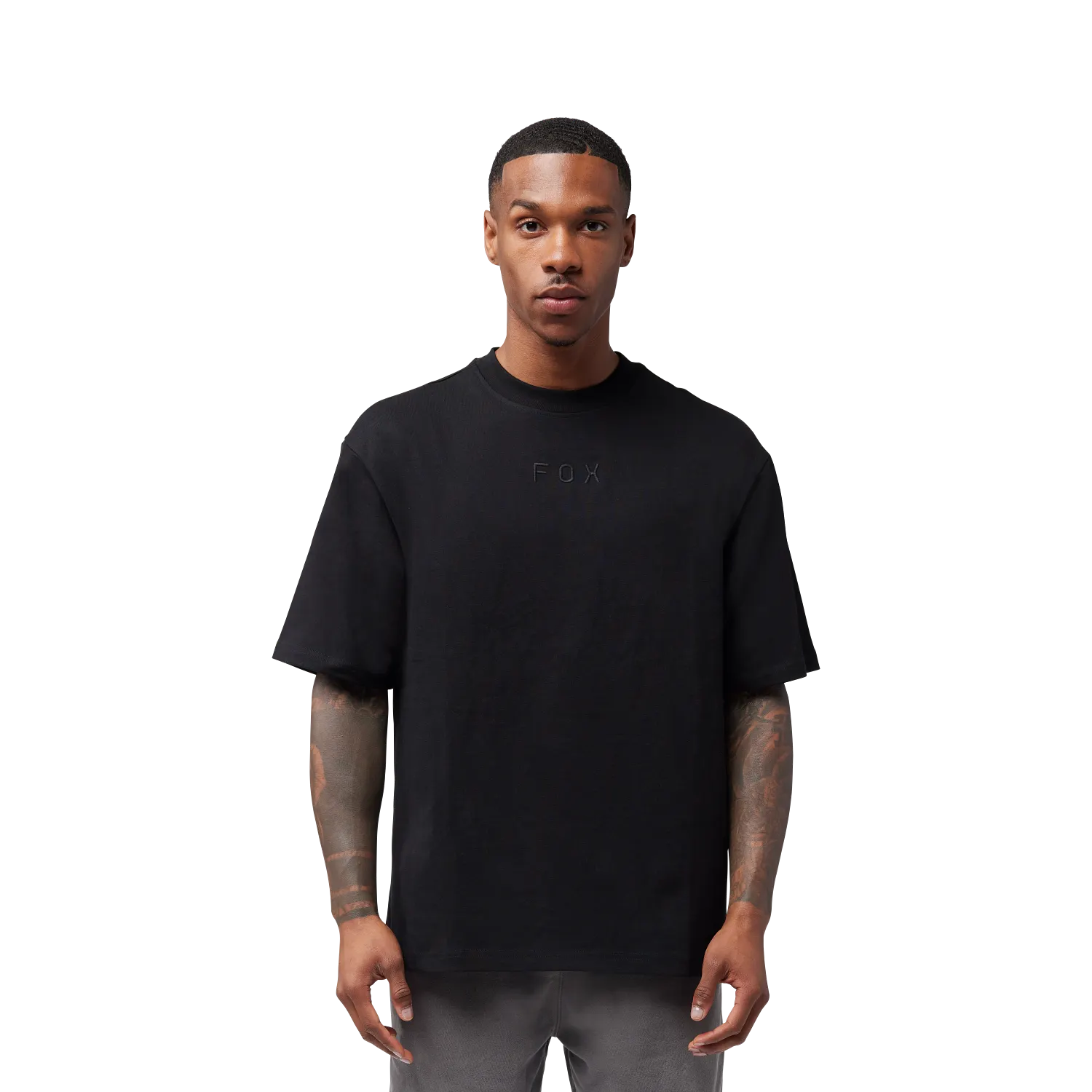 CAMISETA MASCULINO FOX LFS WORDMARK OV