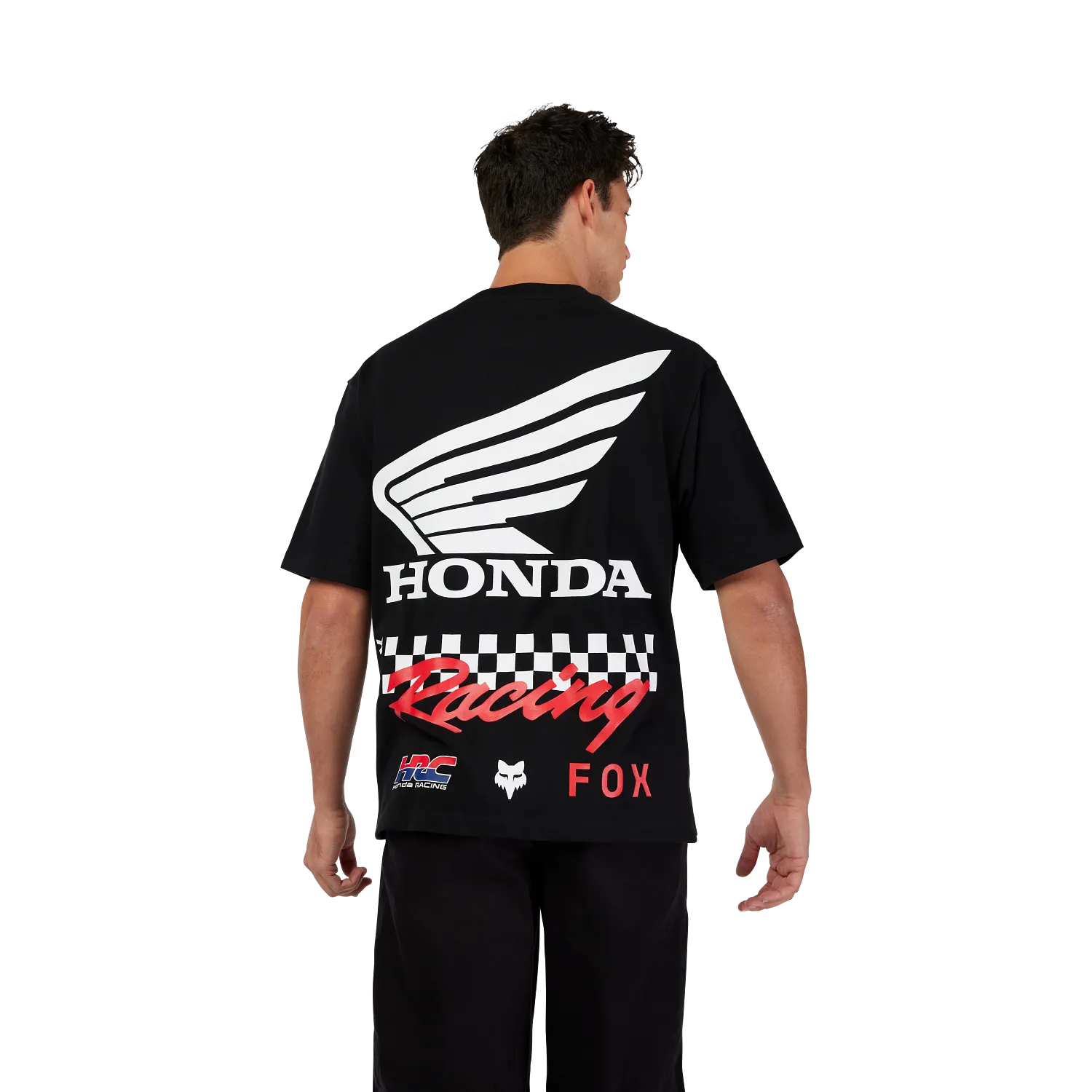 CAMISETA MASCULINO FOX LFS HONDA OVERSIZED