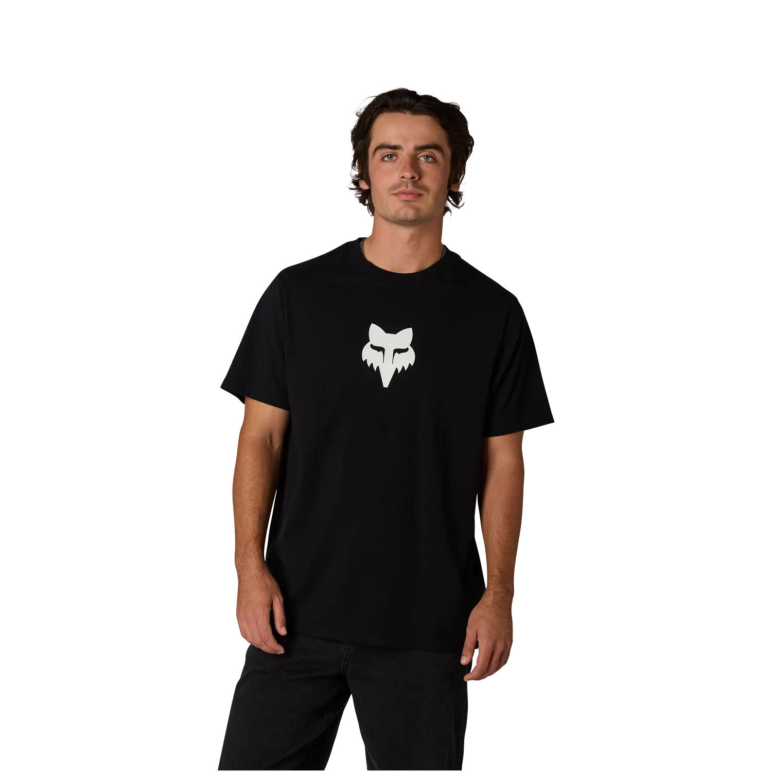 CAMISETA MASCULINO FOX LFS FOX HEAD 195 ORIGINAL