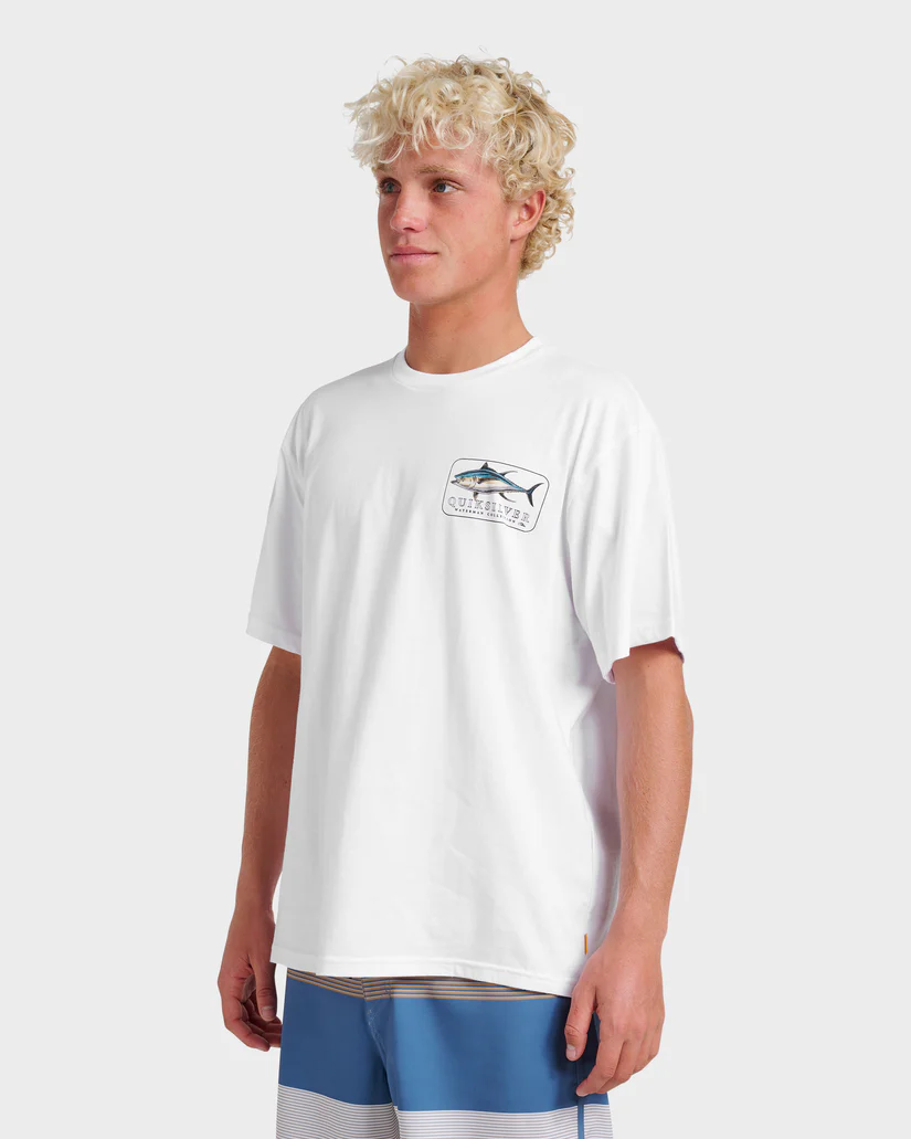 CAMISETA MASCULINO QUIKSILVER YELLOW FINNER – foto 1