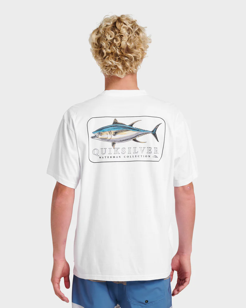 CAMISETA MASCULINO QUIKSILVER YELLOW FINNER – foto 2
