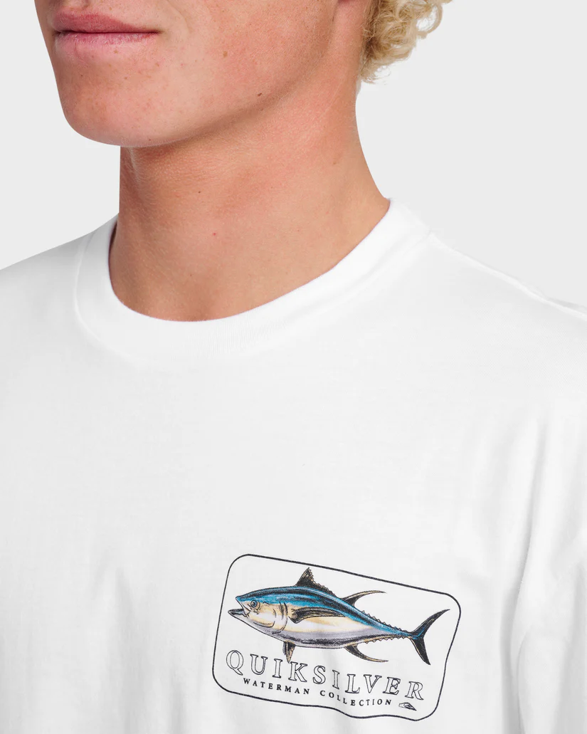CAMISETA MASCULINO QUIKSILVER YELLOW FINNER – foto 3