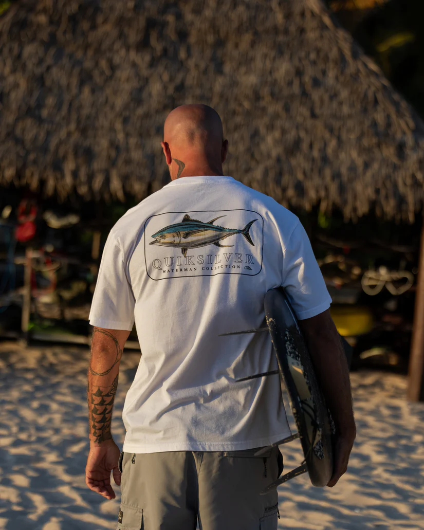 CAMISETA MASCULINO QUIKSILVER YELLOW FINNER – foto 6
