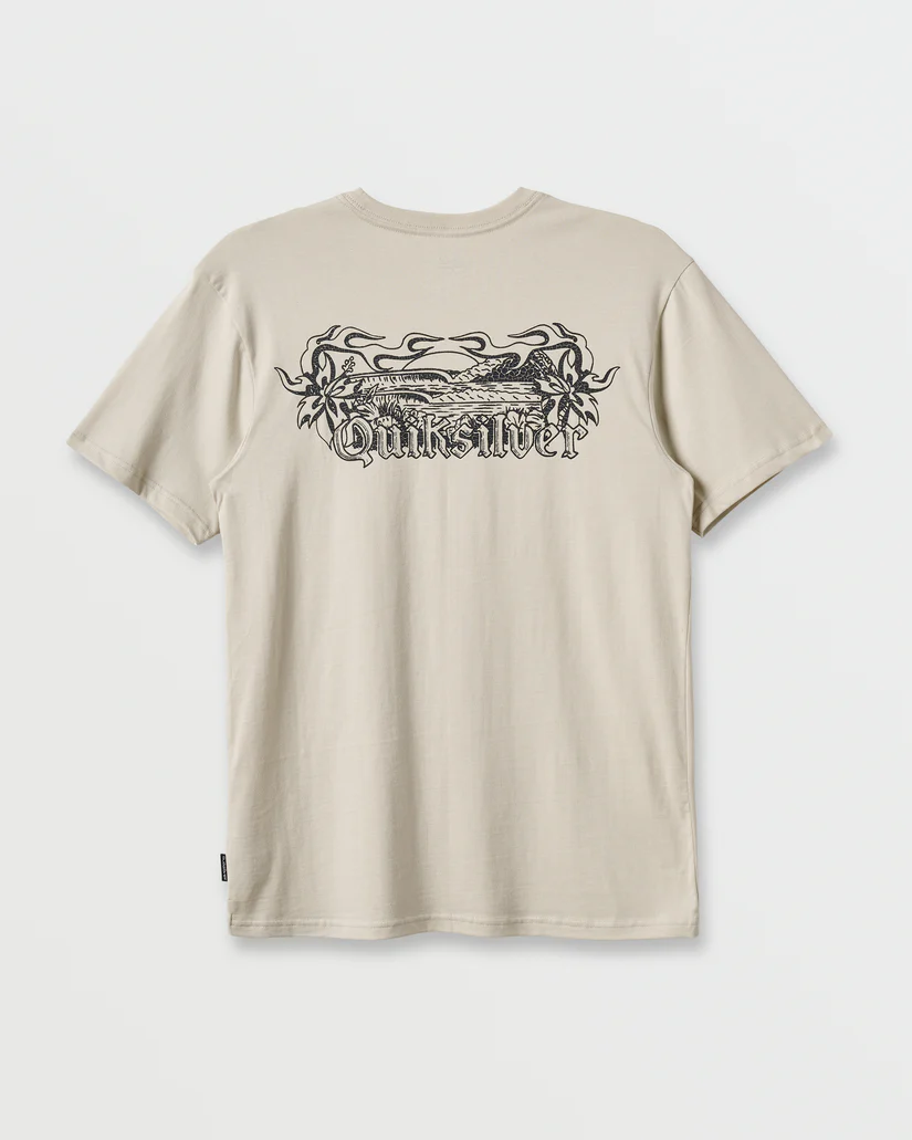 CAMISETA MASCULINO QUIKSILVER BACKYARD – foto 2