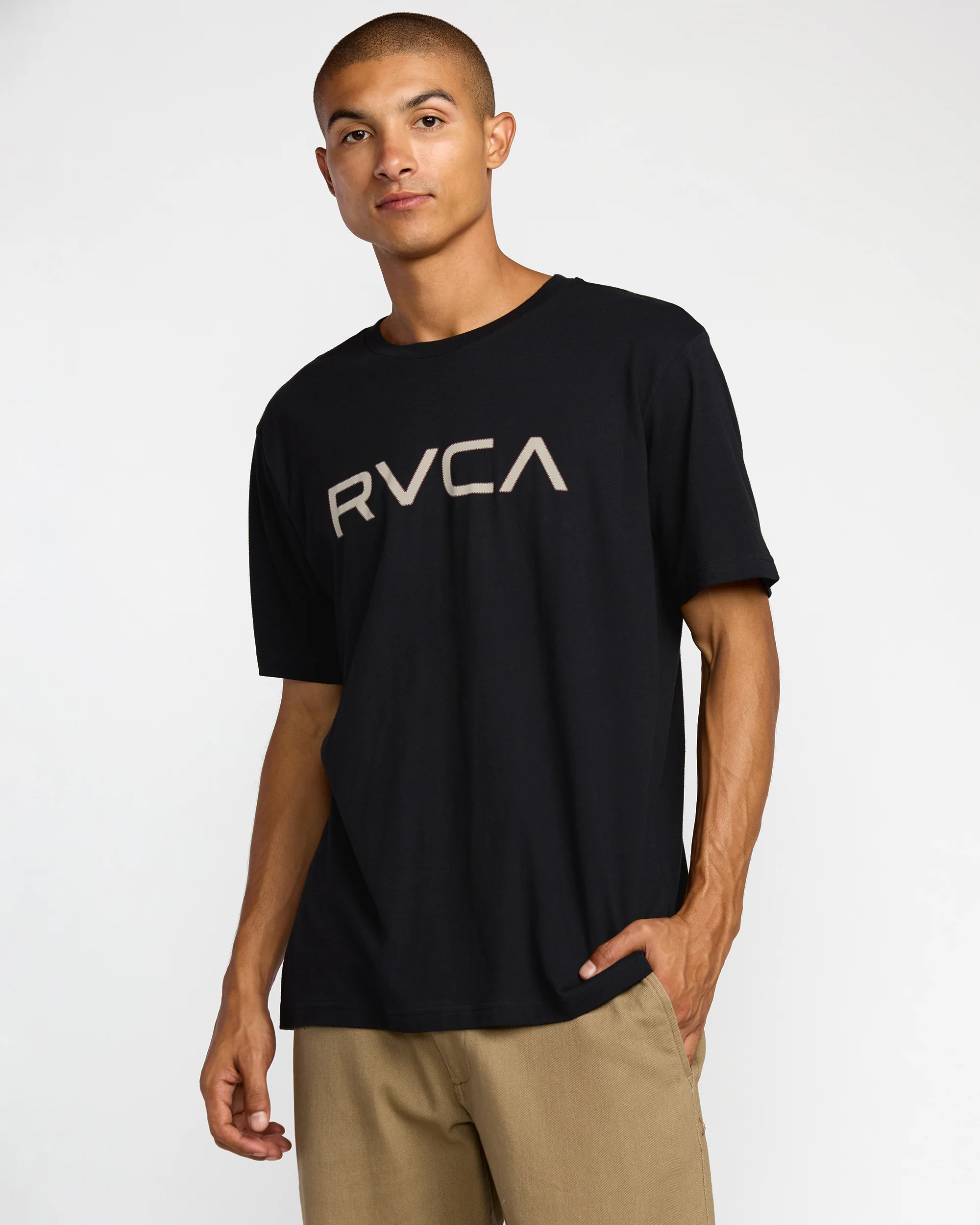 CAMISETA MASCULINO RVCA BIG STITCH
