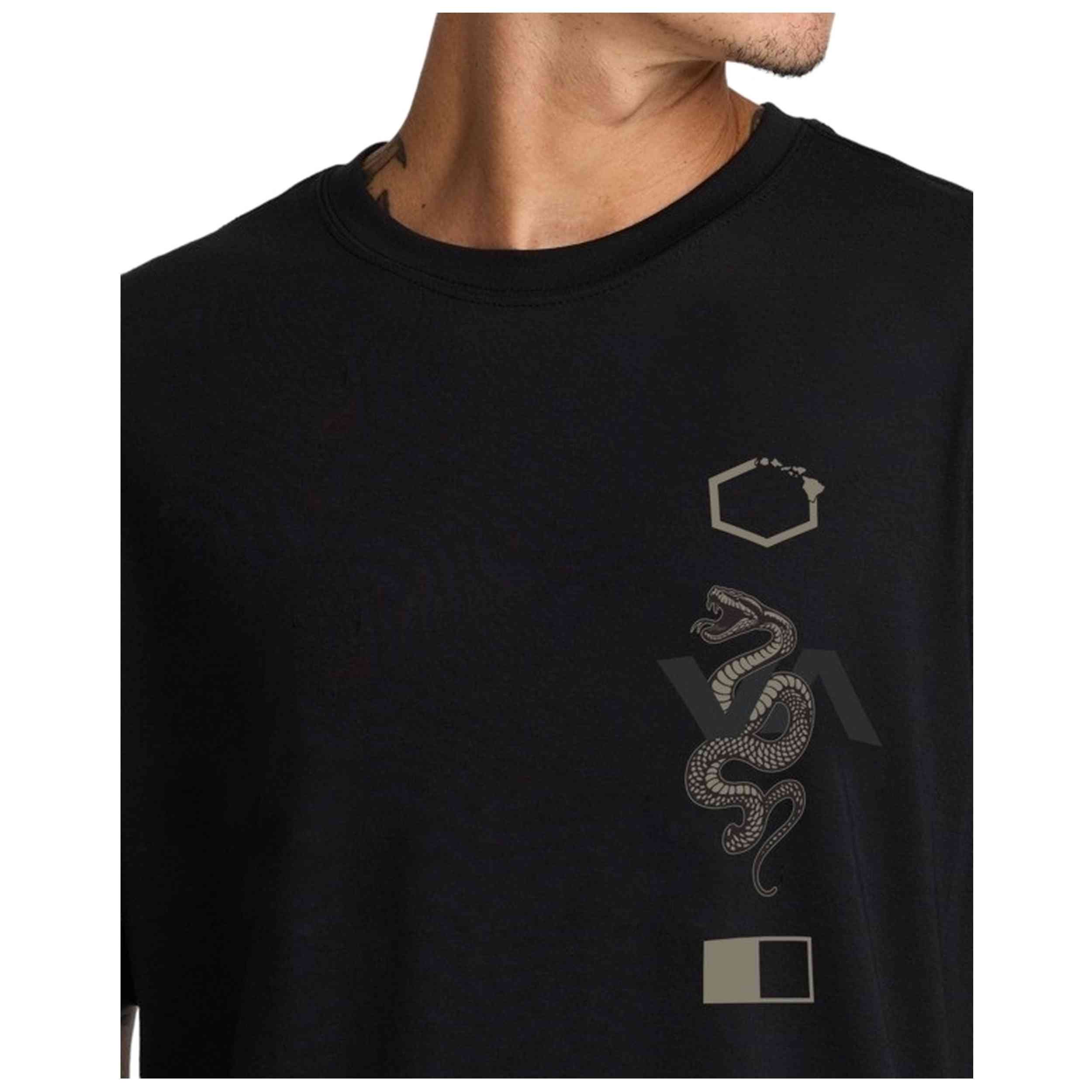CAMISETA MASCULINO RVCA BARRON VENOM – foto 3